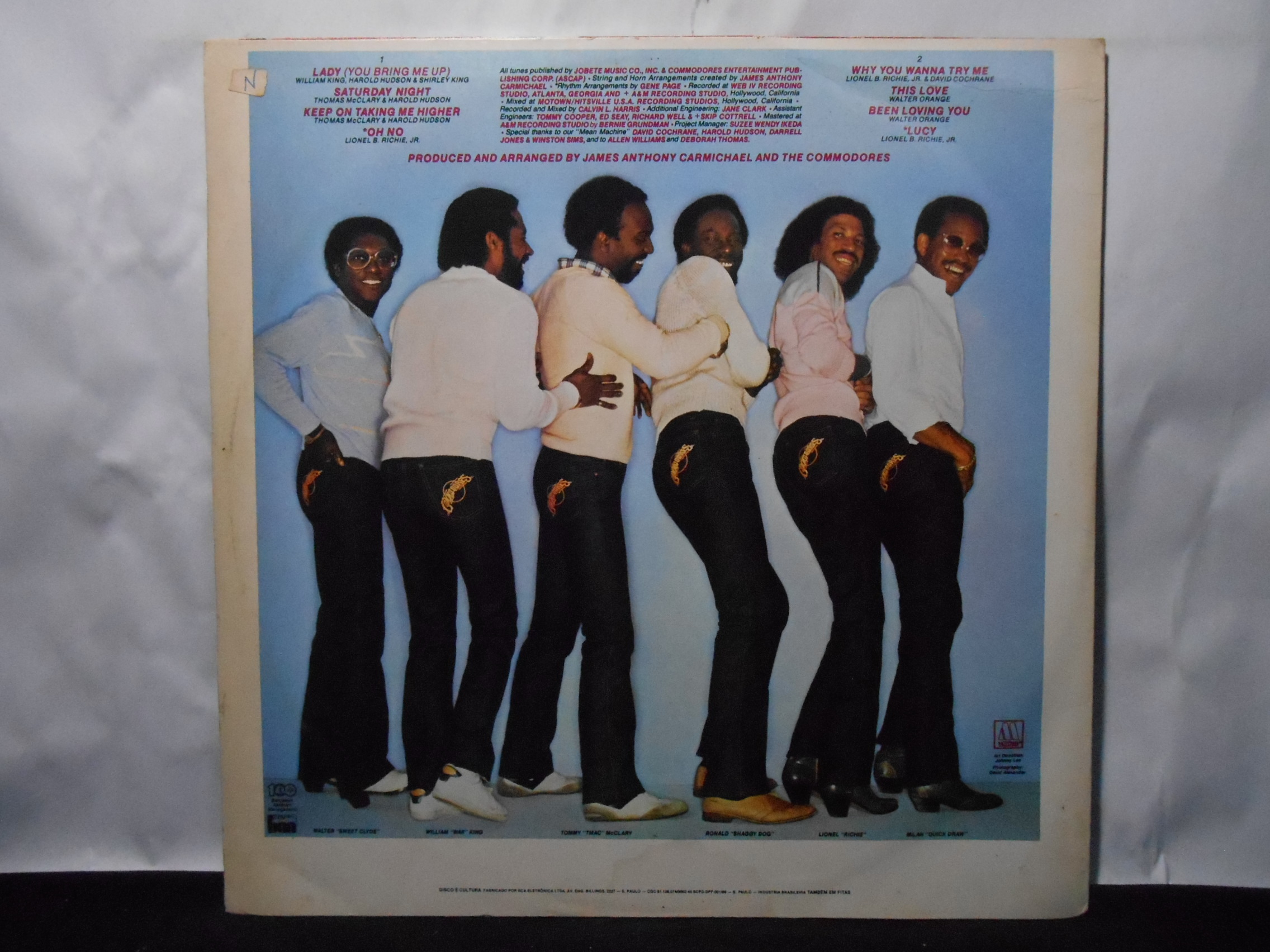 Vinil - Commodores - in the Pocket