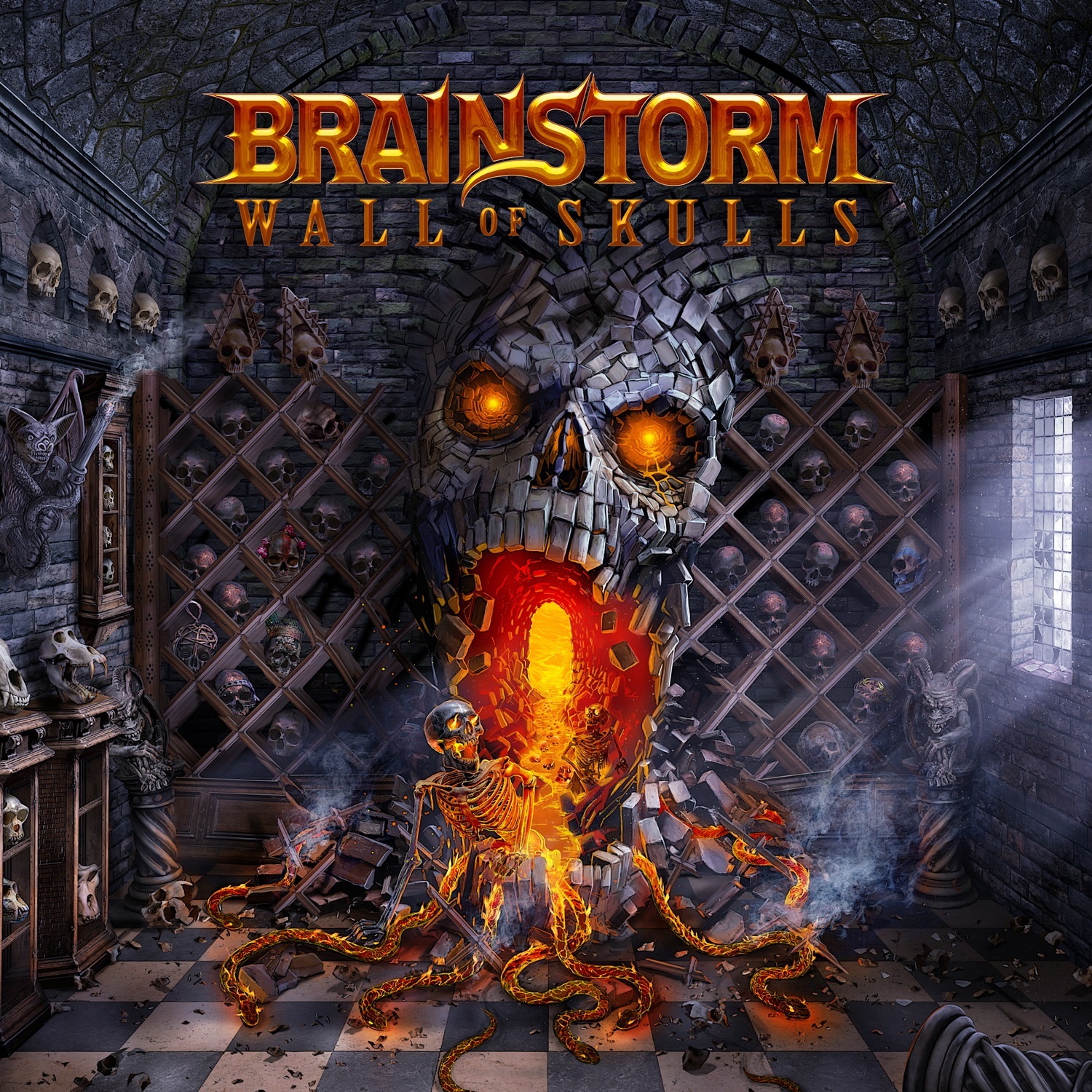 CD - Brainstorm - Wall of Skulls