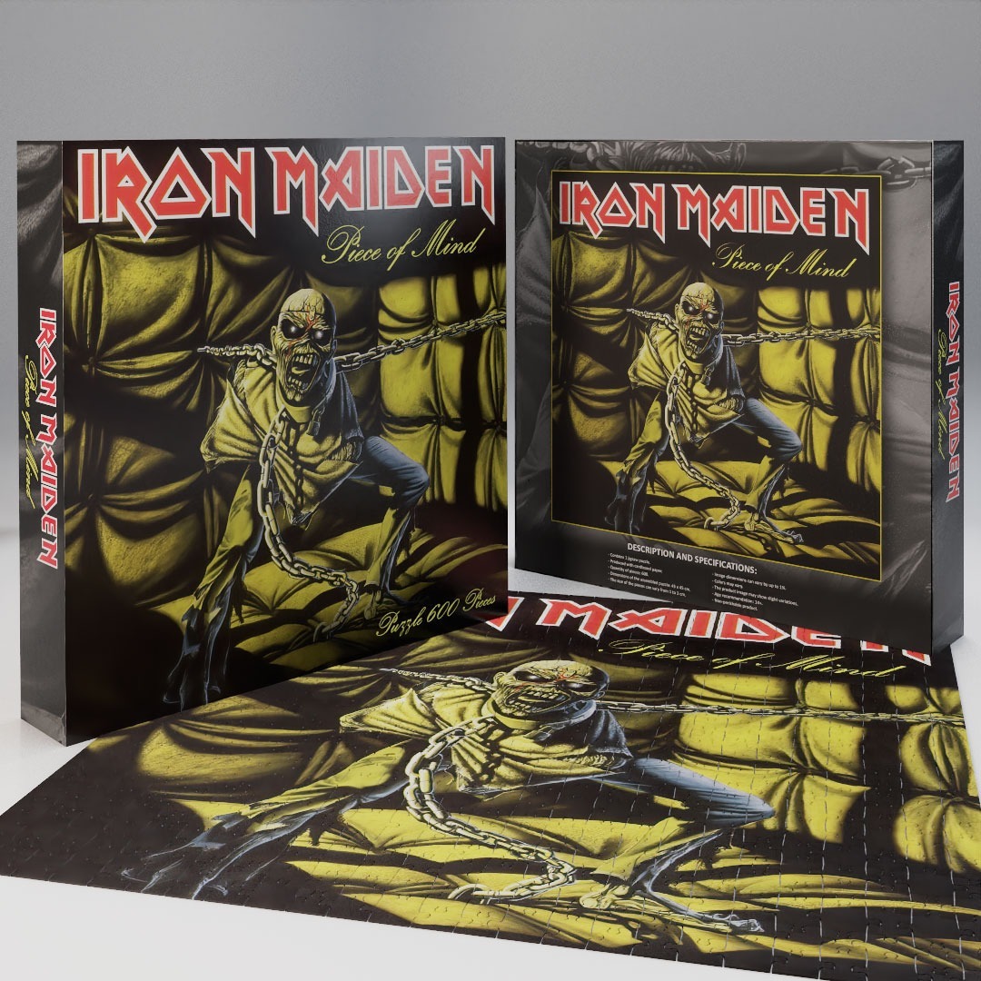 Quebra-Cabeça - Iron Maiden - Piece of Mind (Limited Edition)