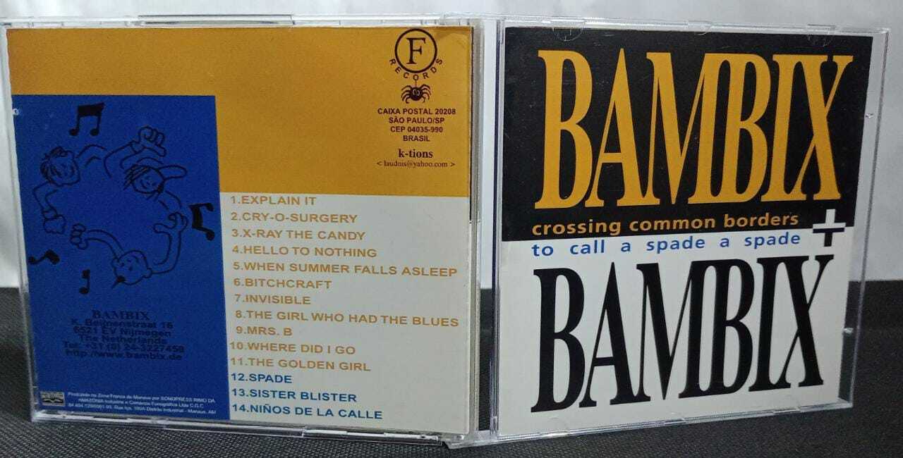CD - Bambix - Crossing Common Borders To Call a Spade a Spade
