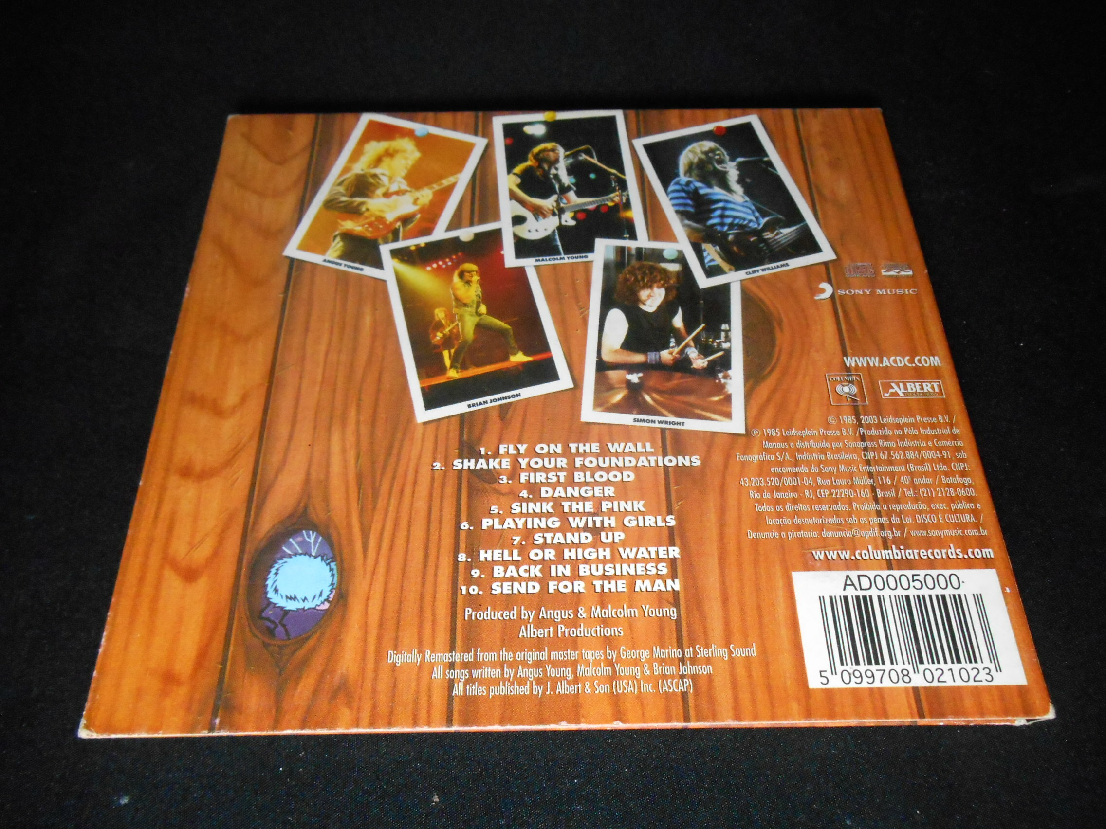 CD - AC/DC - Fly on the Wall (Digipack)