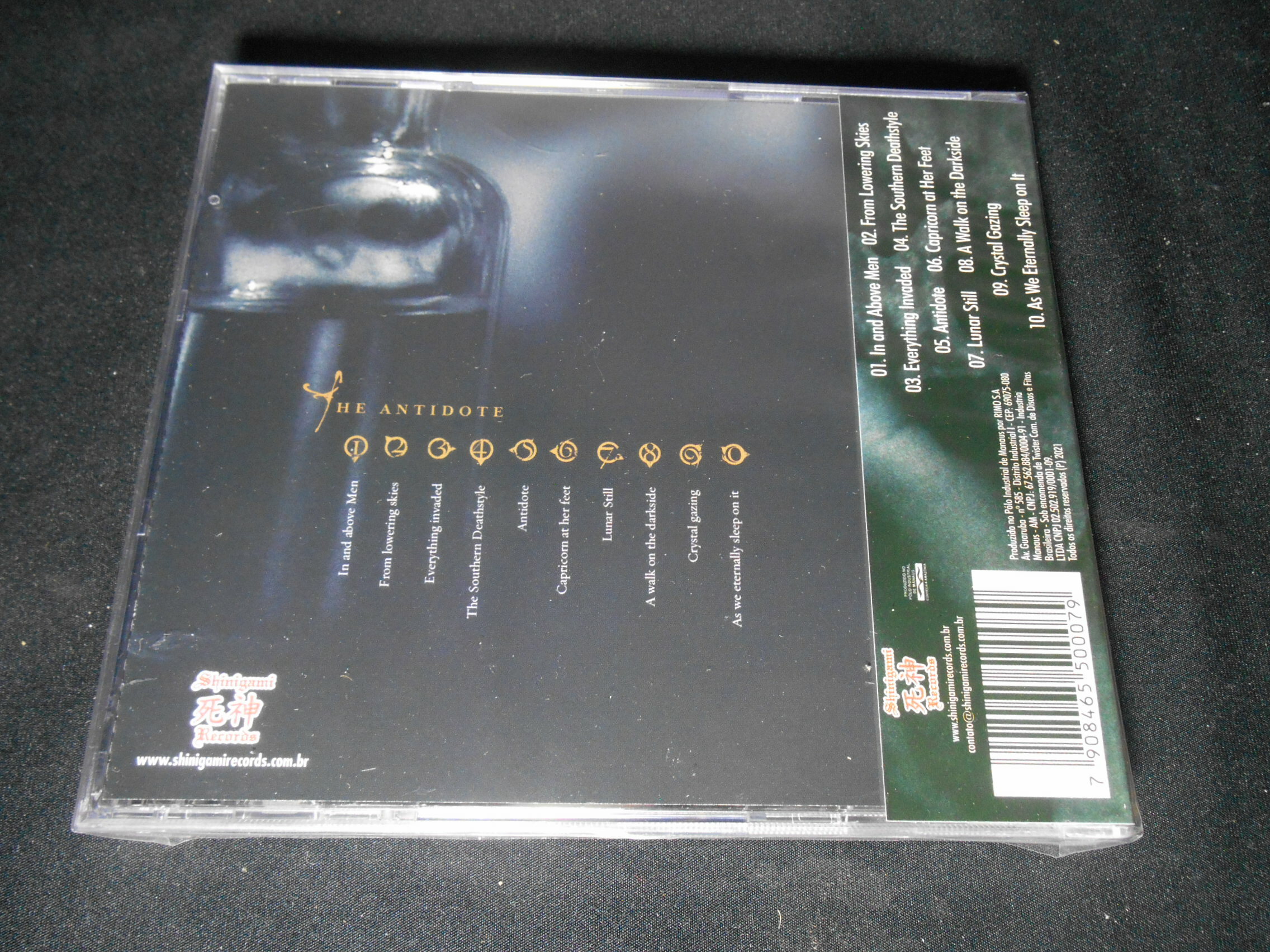 CD - Moonspell - the Antidote (Lacrado)