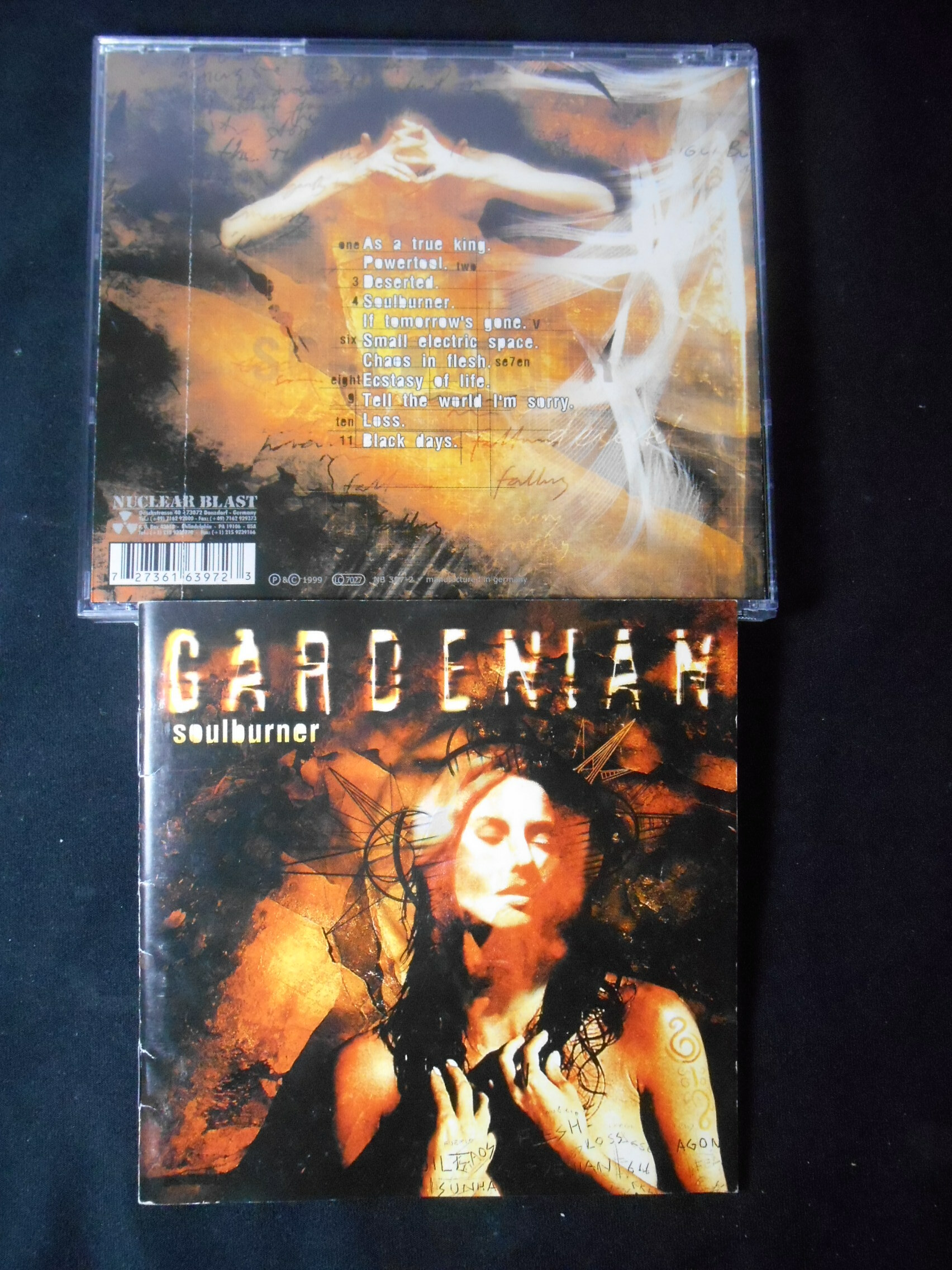 CD - Gardenian - Soulburner (Germany)