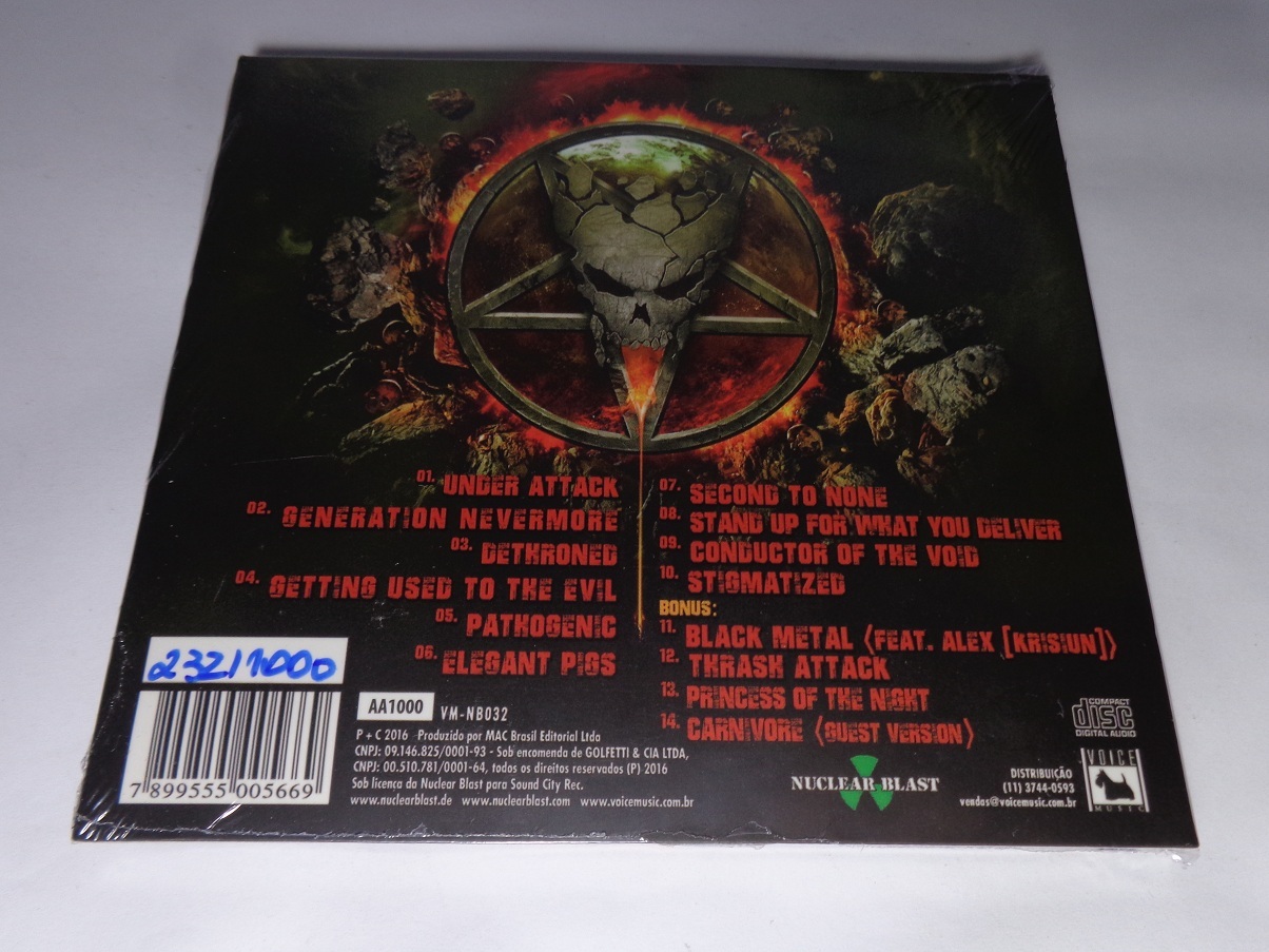 CD - Destruction - Under Attack (Digipack)