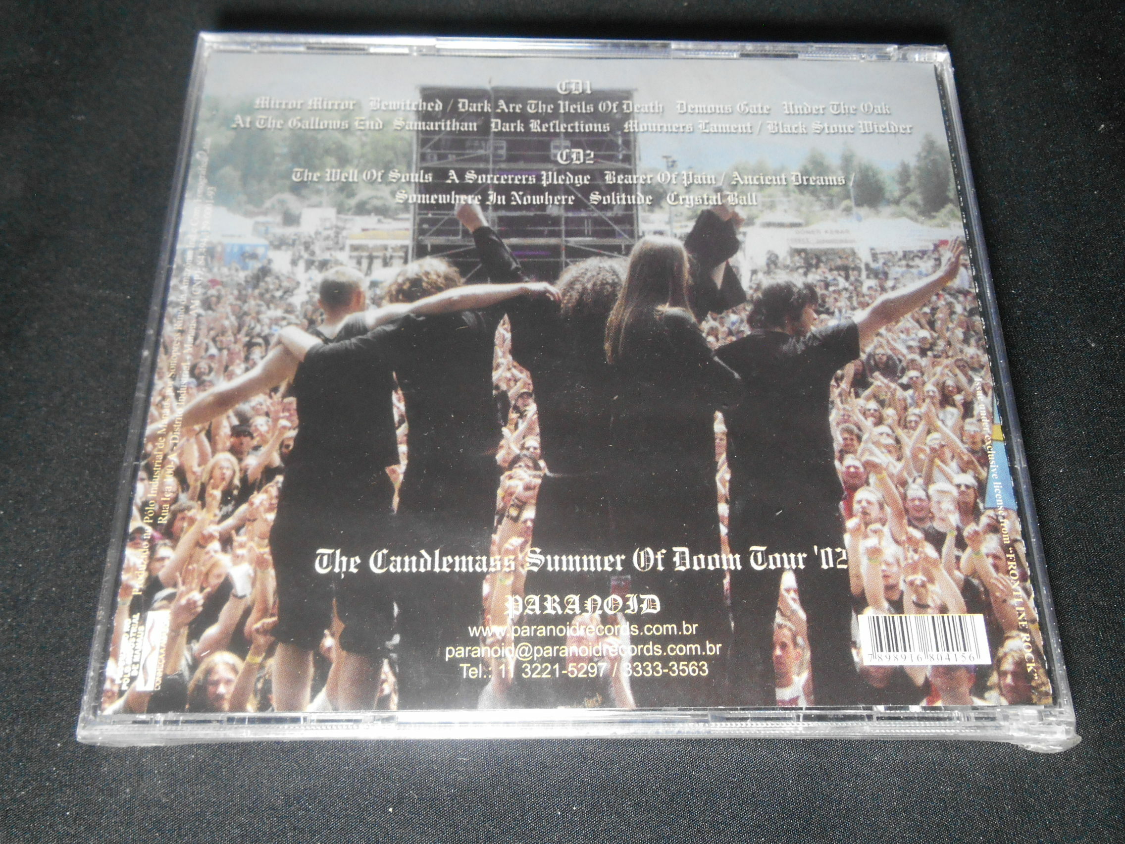 CD - Candlemass - Doomed For Live - Reunion 2002 (Duplo/Lacrado)
