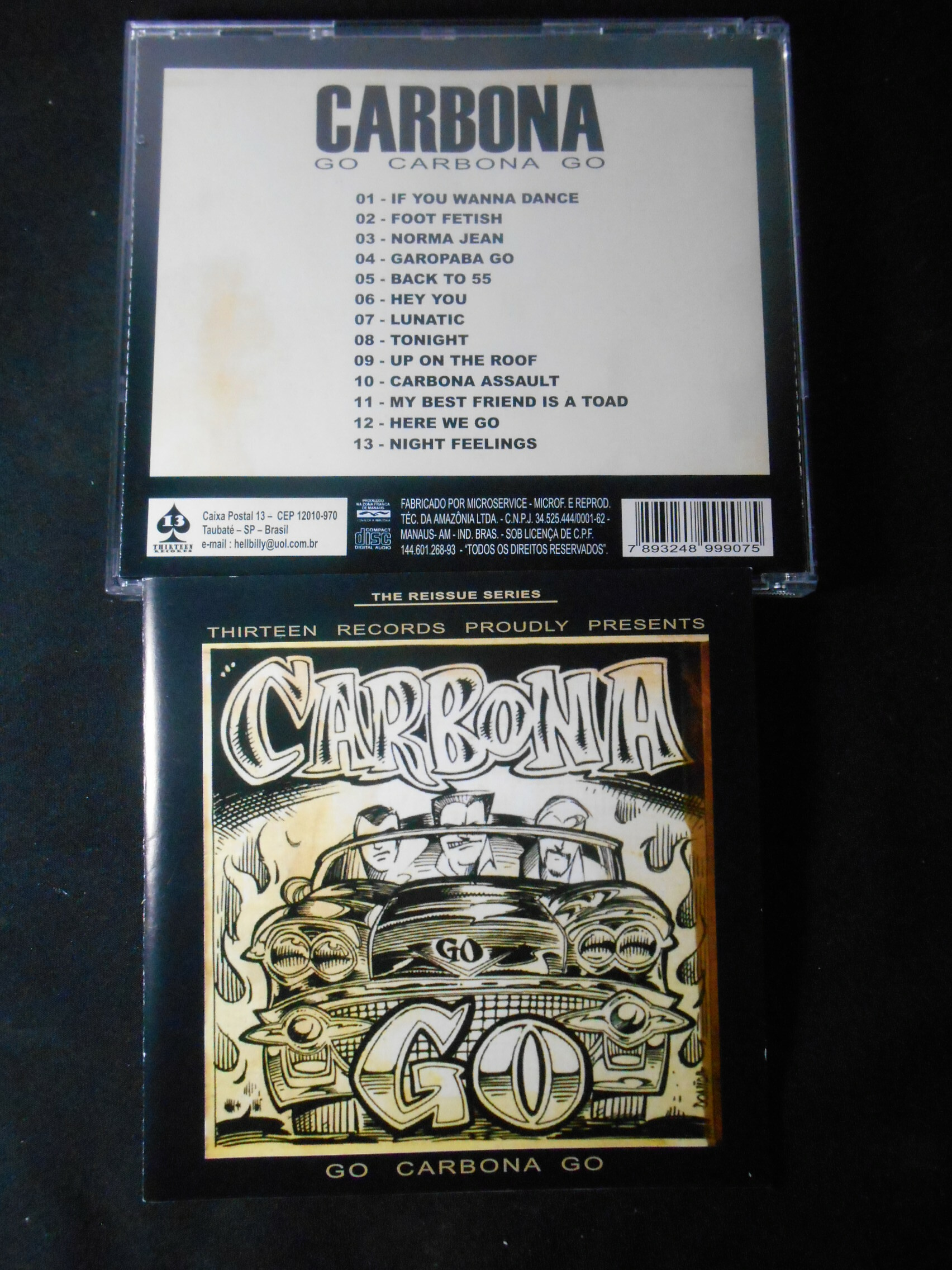 CD - Carbona - Go Carbona Go