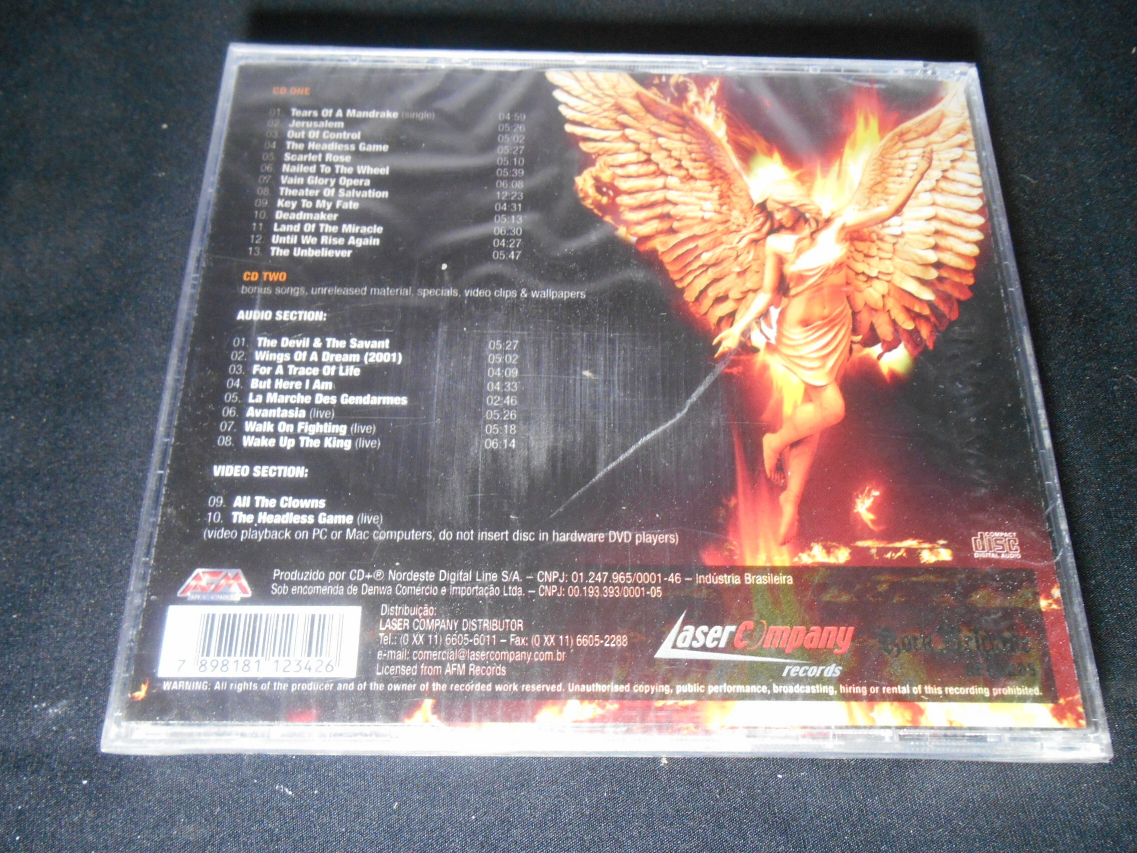 CD - Edguy - Hall Of Flame (Duplo/Lacrado)