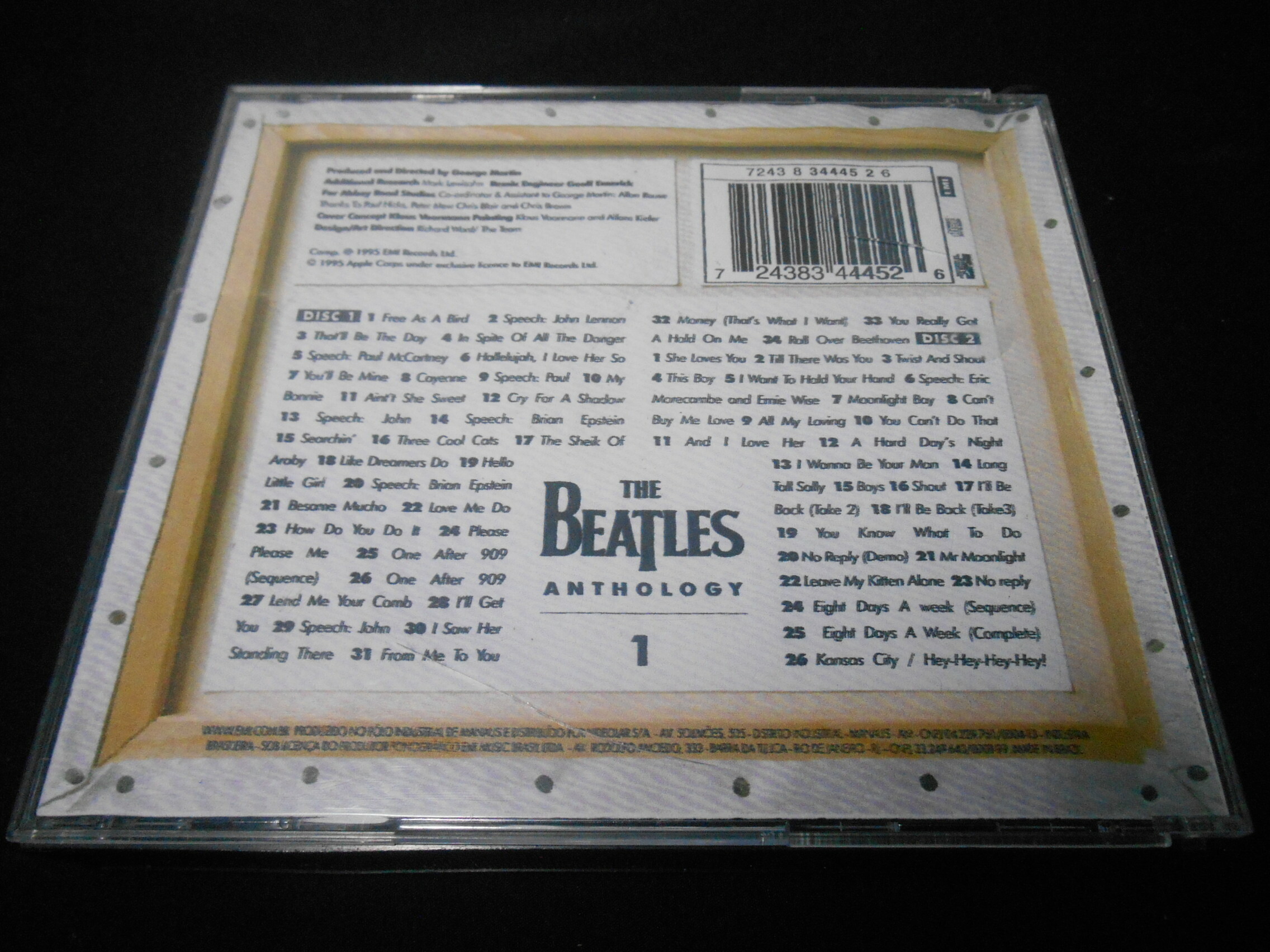 CD - Beatles the - Anthology vol 1 (UK/Duplo)
