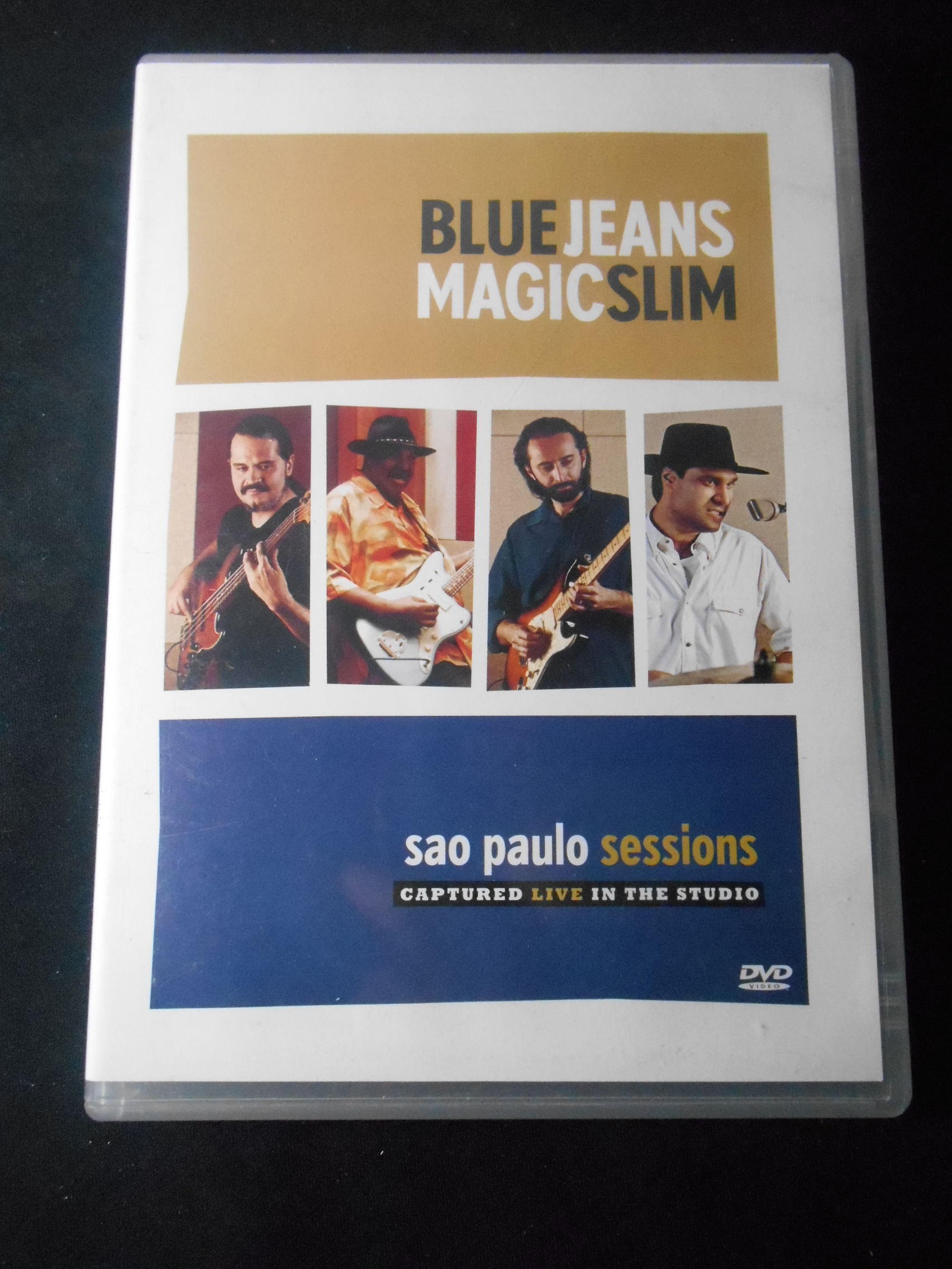 DVD - Blue Jeans, Magic Slim - São Paulo Sessions