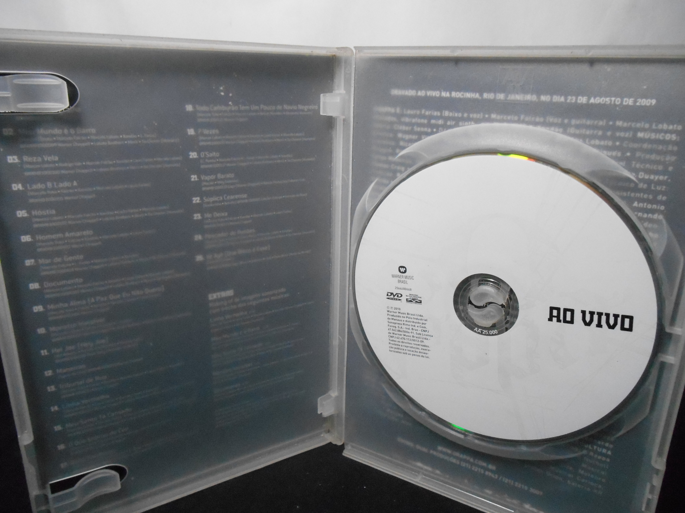 DVD - Rappa O - Ao Vivo