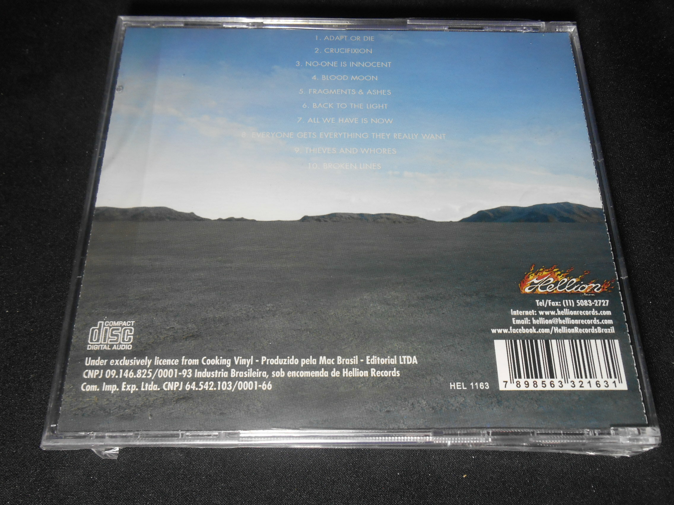 CD - Giraffe Tongue Orchestra - Broken Lines (lacrado)