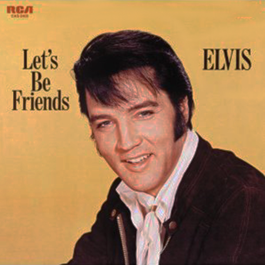 Vinil - Elvis Presley - Let's be Friends (Germany) (LER DESCRIÇÃO)