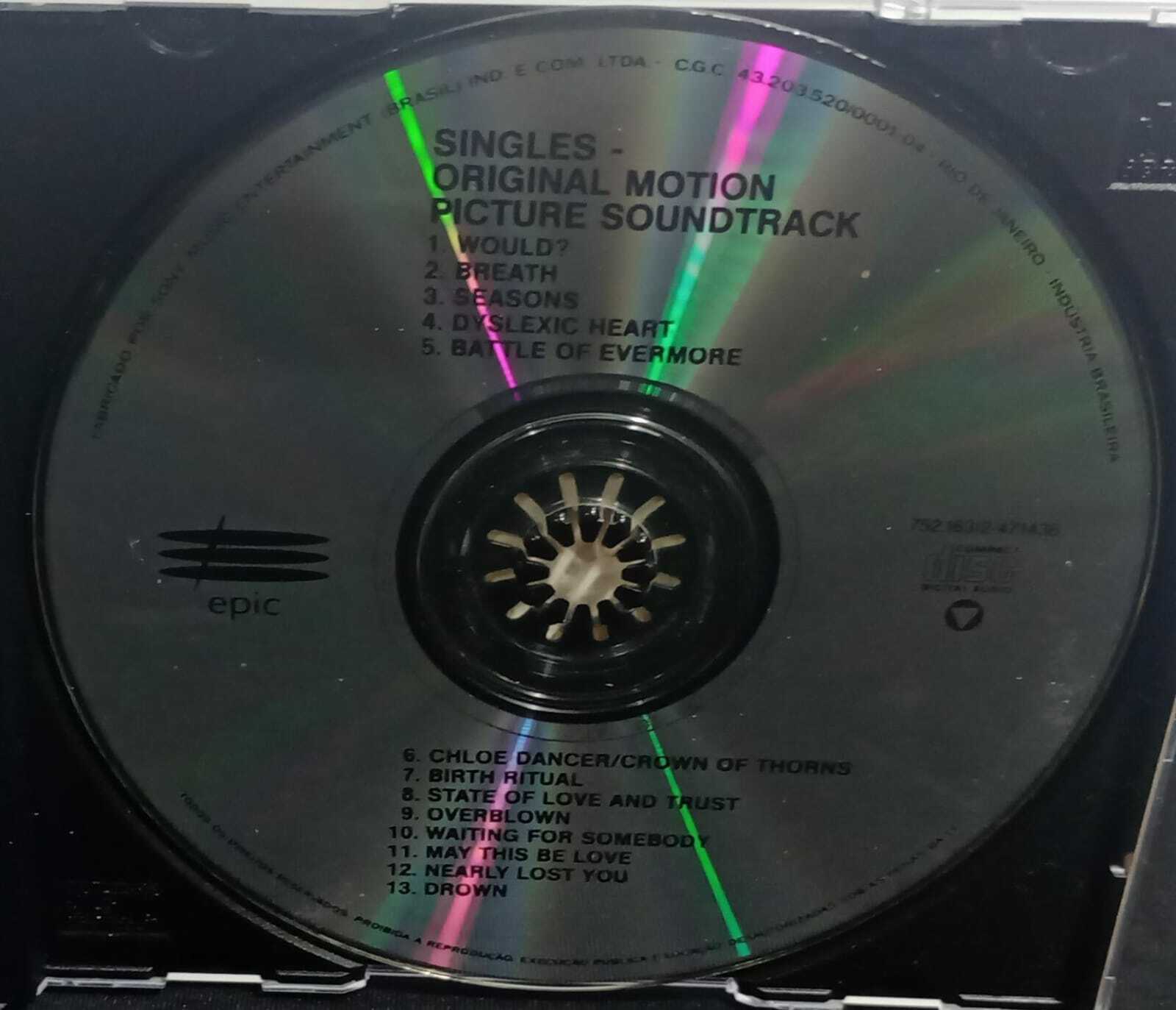 CD - Singles - Original Motion Picture Soundtrack