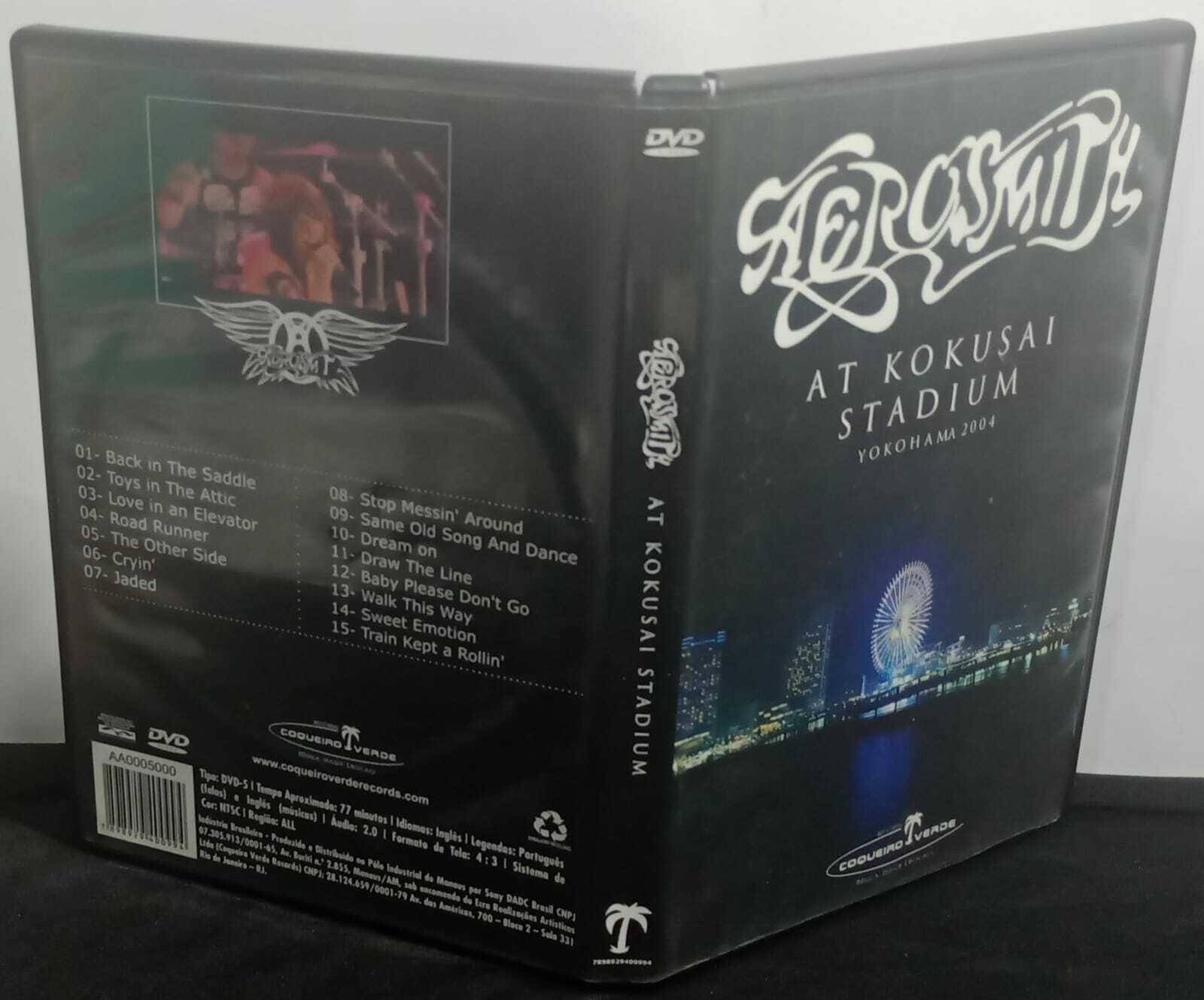 DVD - Aerosmith - At Kokusai Satadium Yokohama 2004