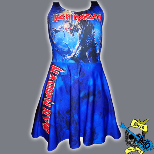 Vestido - Iron Maiden - vc012