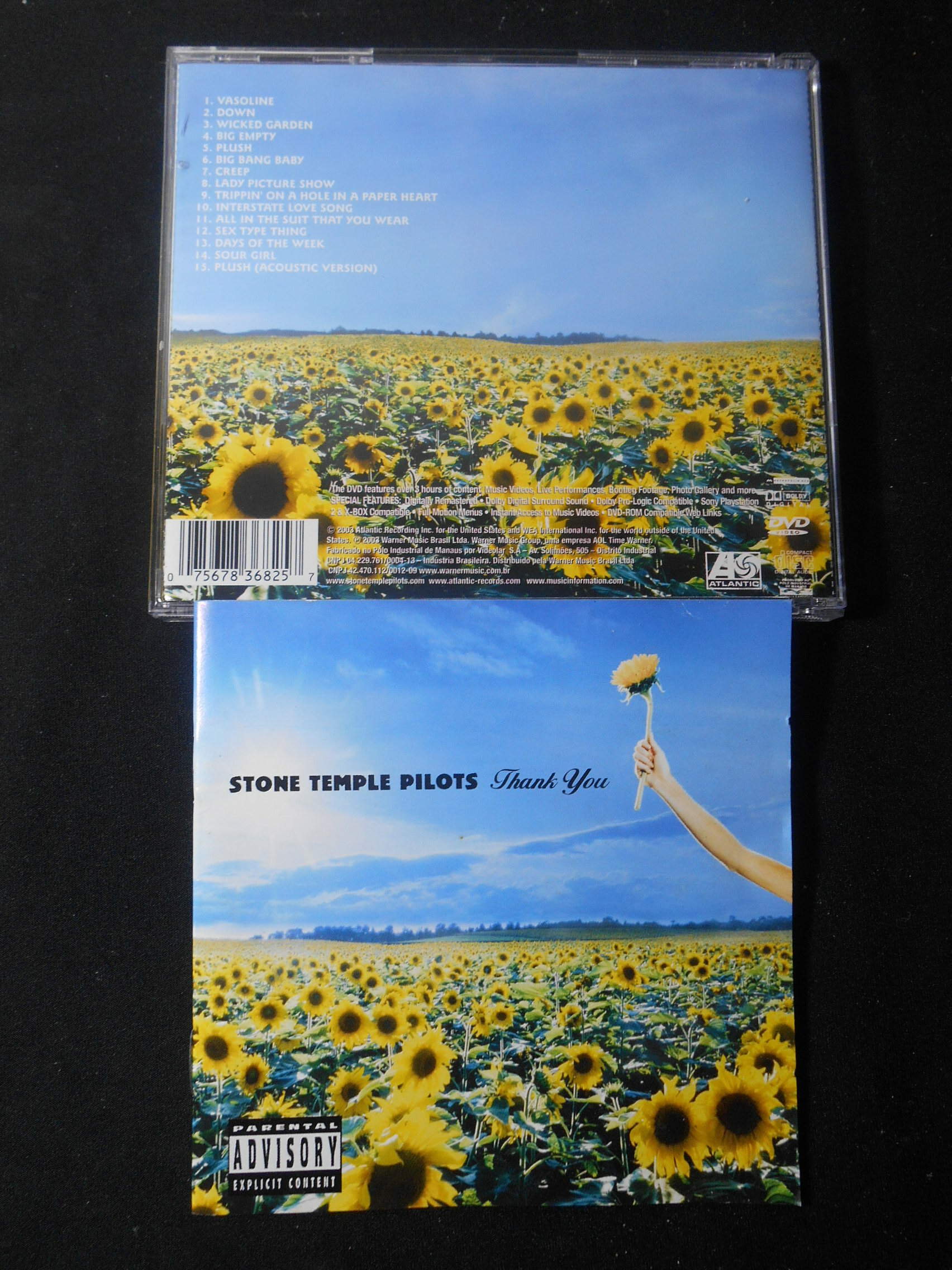 CD - Stone Temple Pilots - Thank You (CD/DVD)