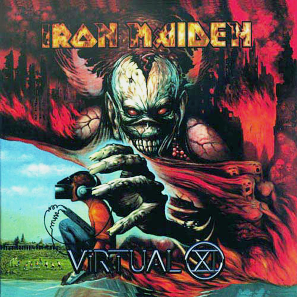 CD - Iron Maiden - Virtual XI (acrilico)
