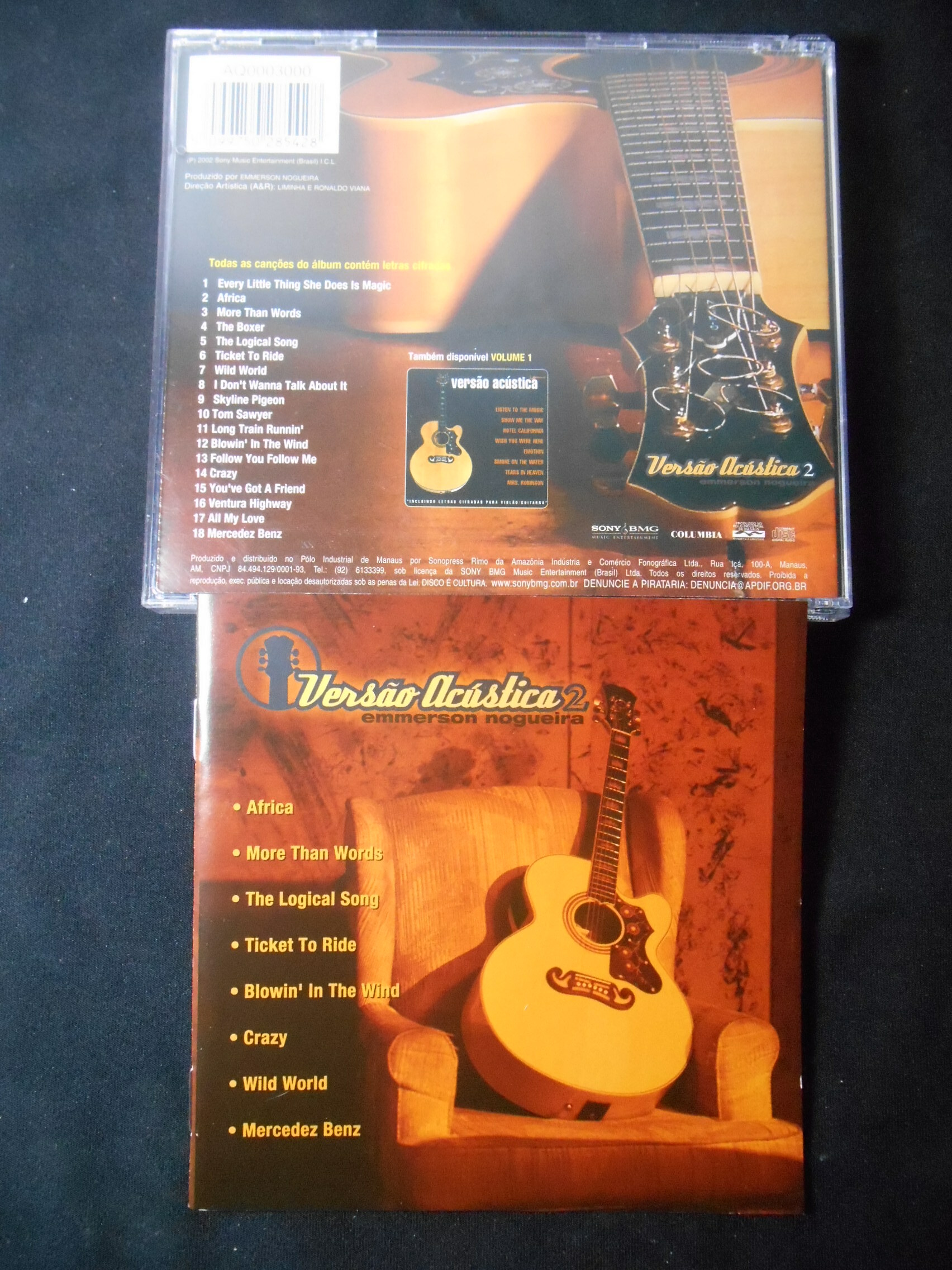 CD - Emmerson Nogueira - Versão Acústica 2