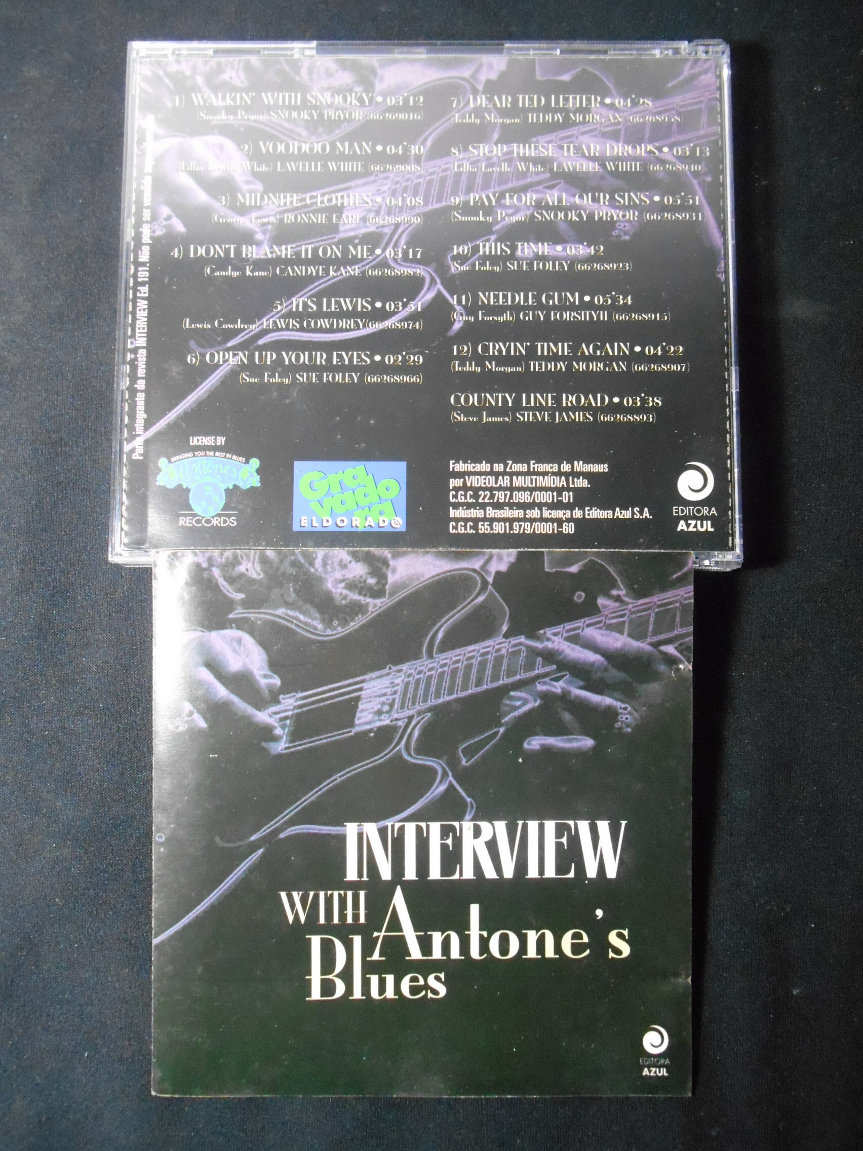 CD - Interview With Antones Blues - 1995