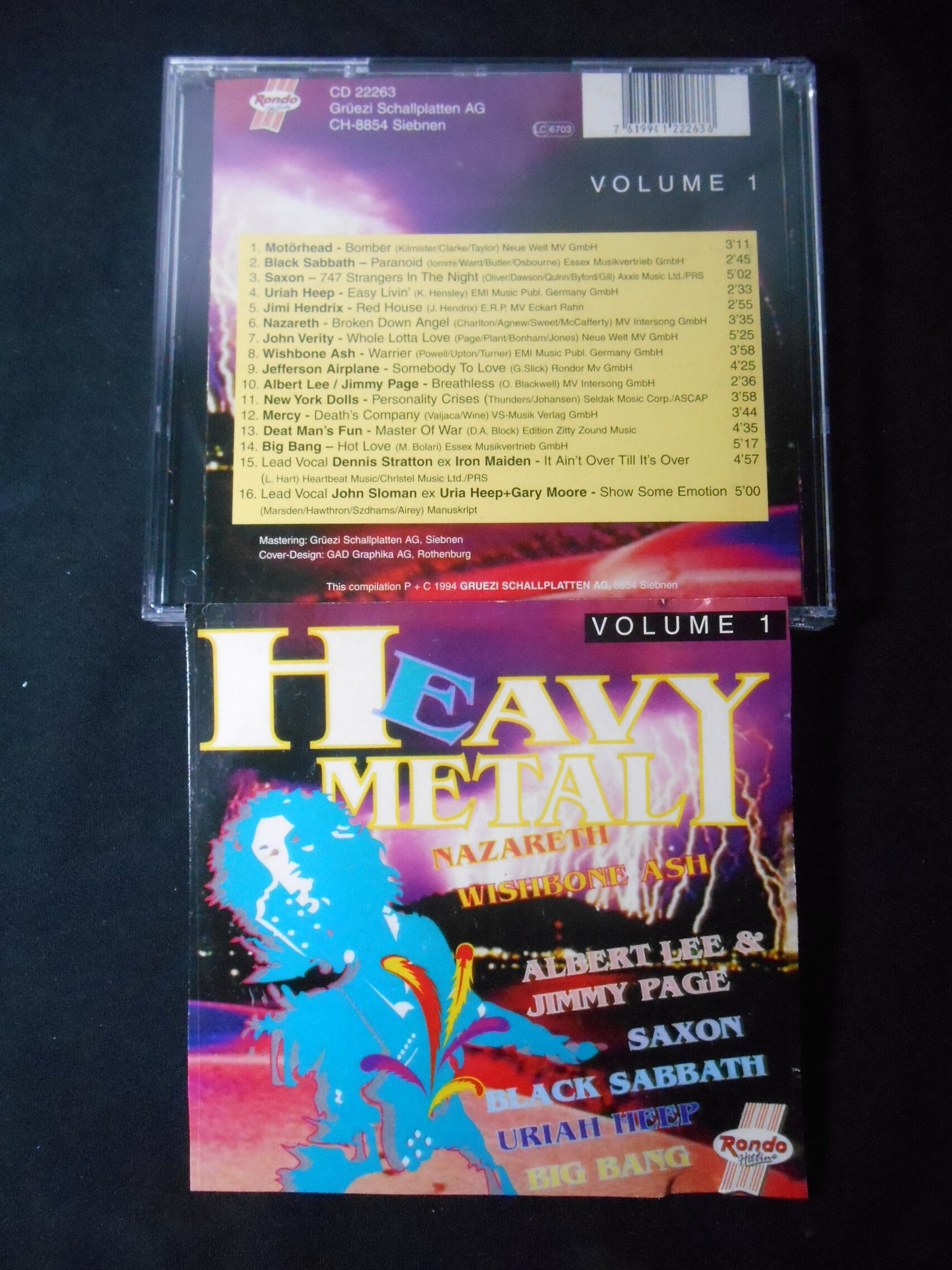 CD - Heavy Metal - Volume 1