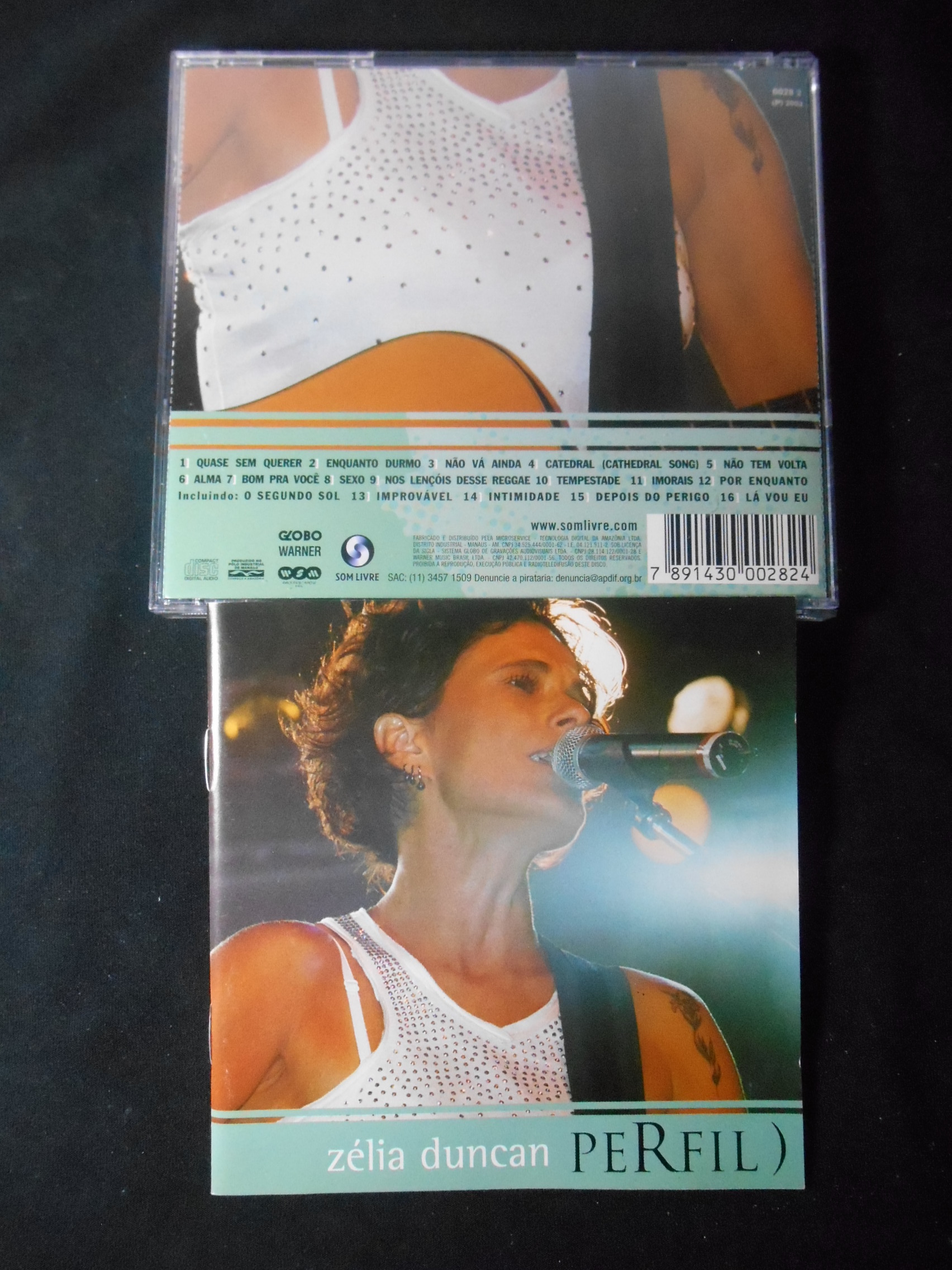 CD - Zélia Duncan - Perfil