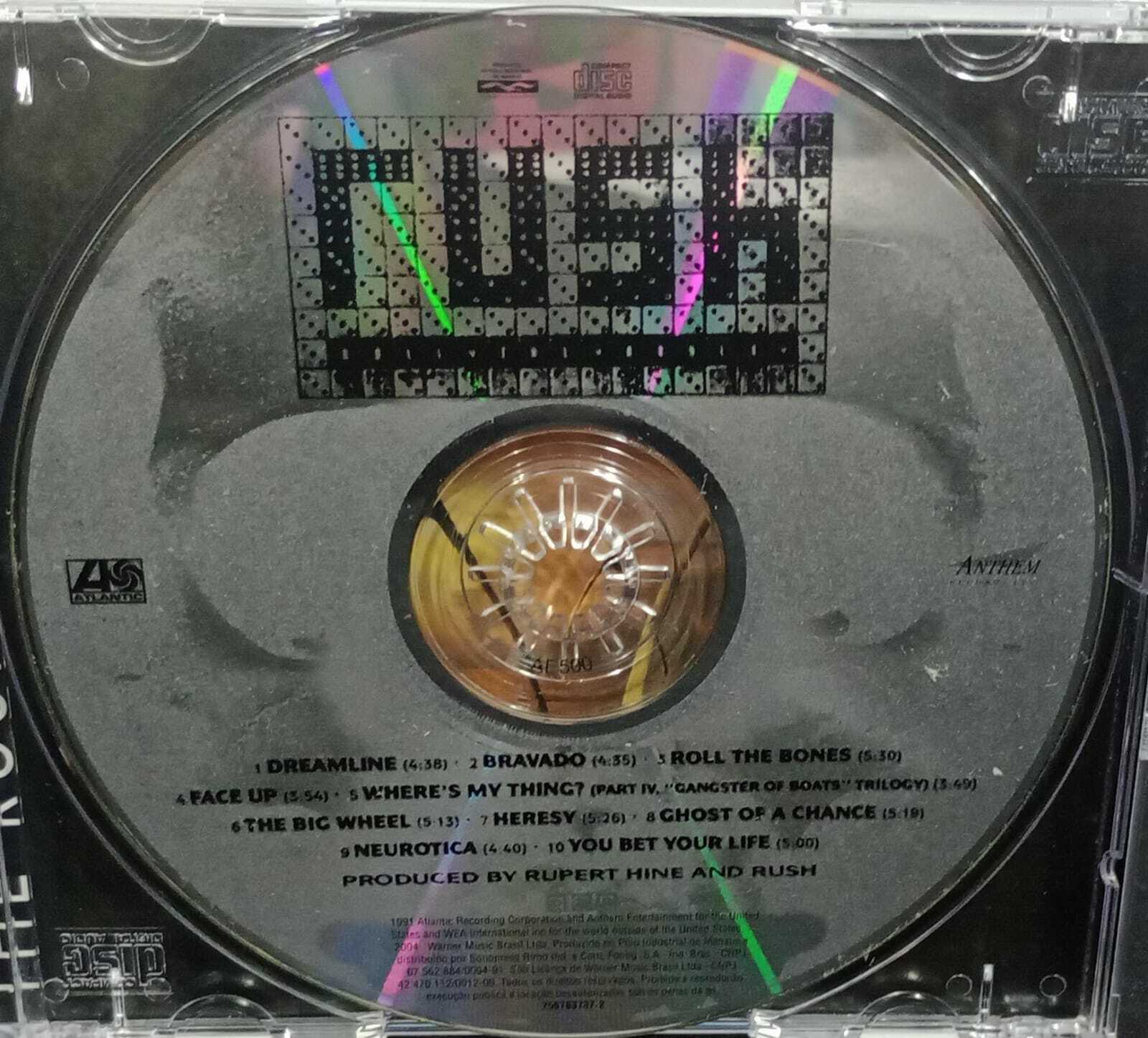 CD - Rush - Roll the Bones