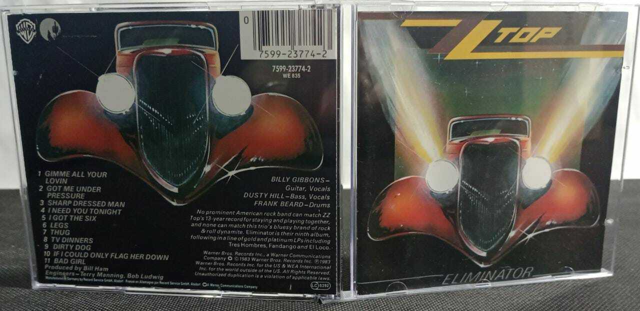 CD - ZZ Top - Eliminator (usa)