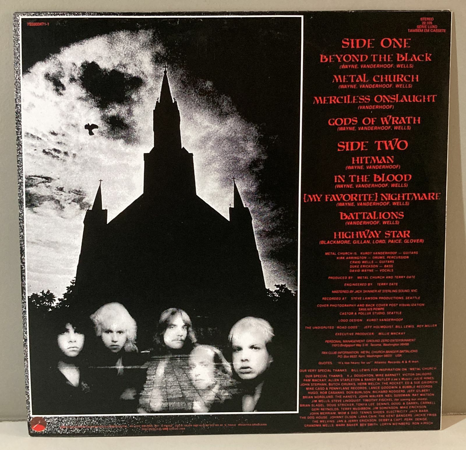 Vinil - Metal Church - 1984