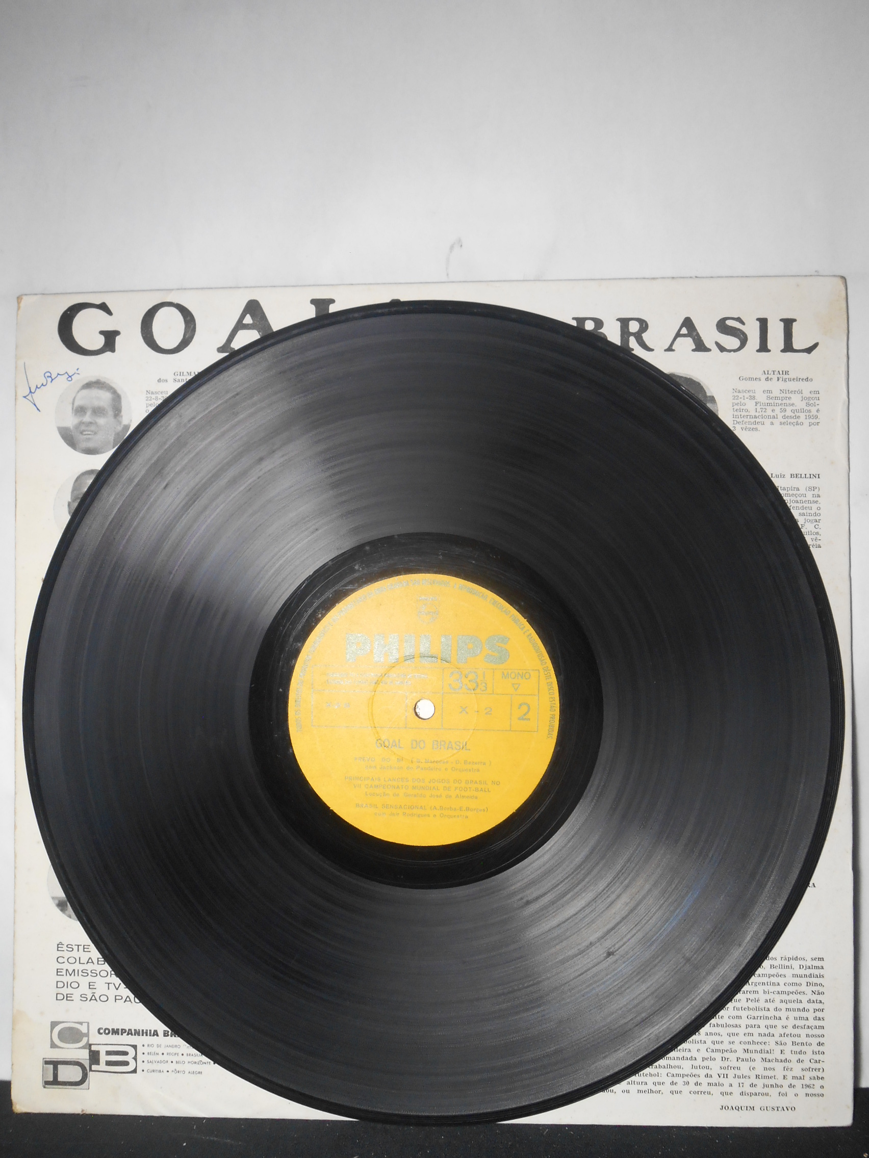 Vinil - Goal do Brasil