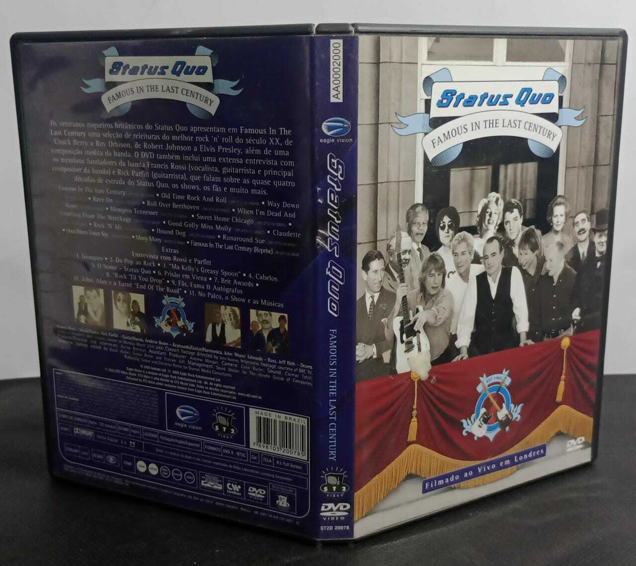 DVD - Status Quo - Famous in the Last Century