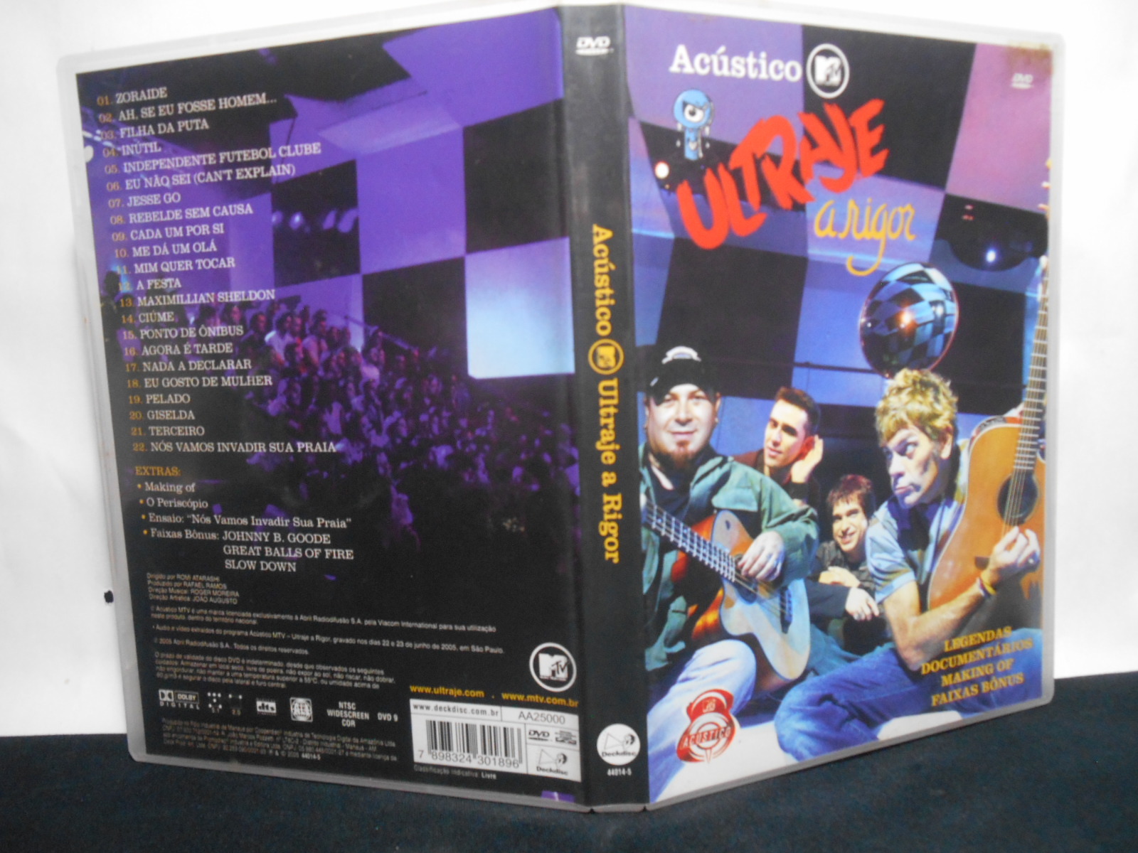 DVD - Ultraje a Rigor - Acústico MTV