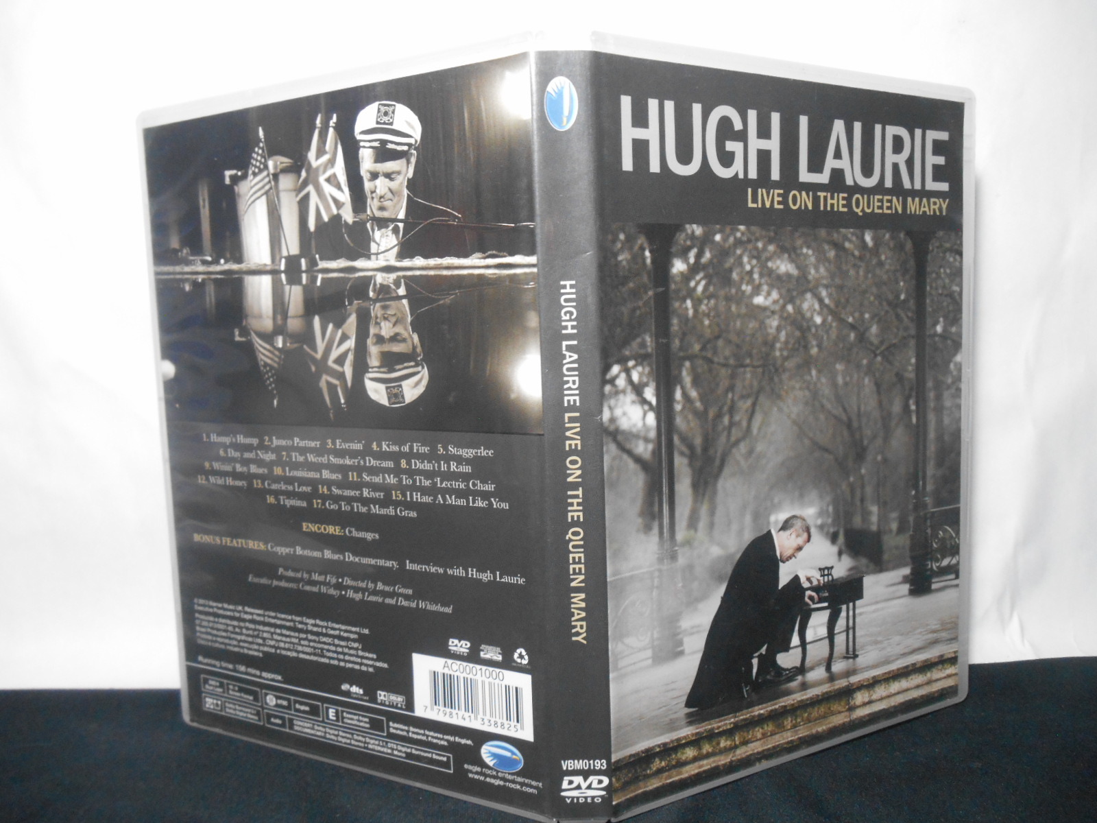 DVD - Hugh Laurie - Live on the Queen Mary