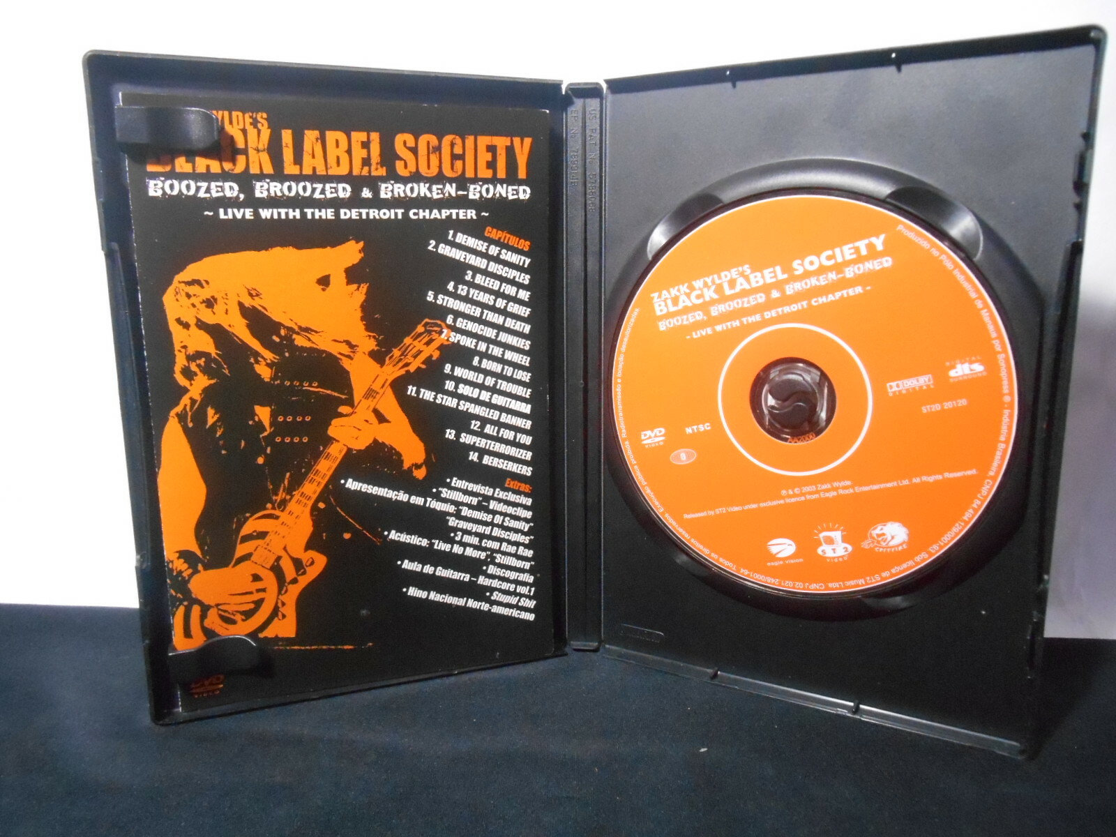 DVD - Black Label Society - Boozed Broozed and Broken Boned