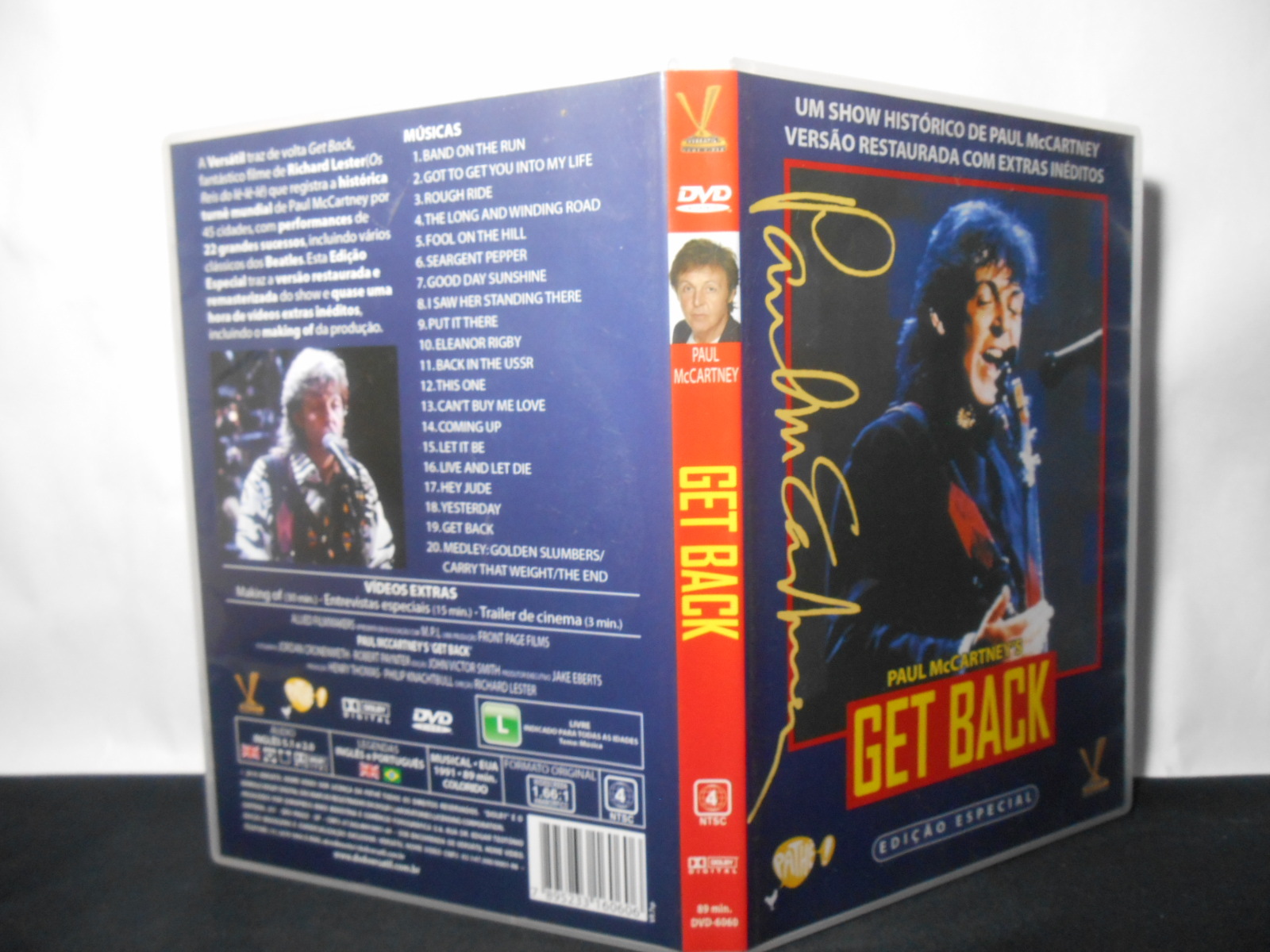 DVD - Paul McCartney - Get Back