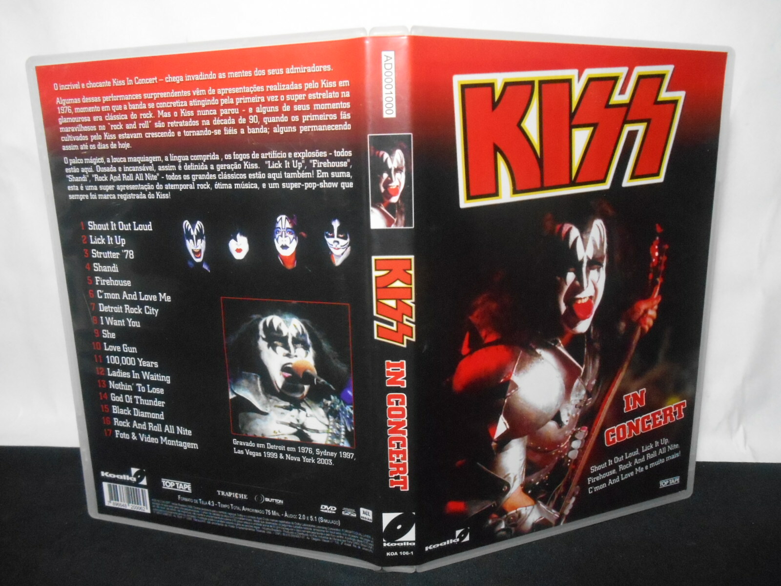 DVD - Kiss - In Concert