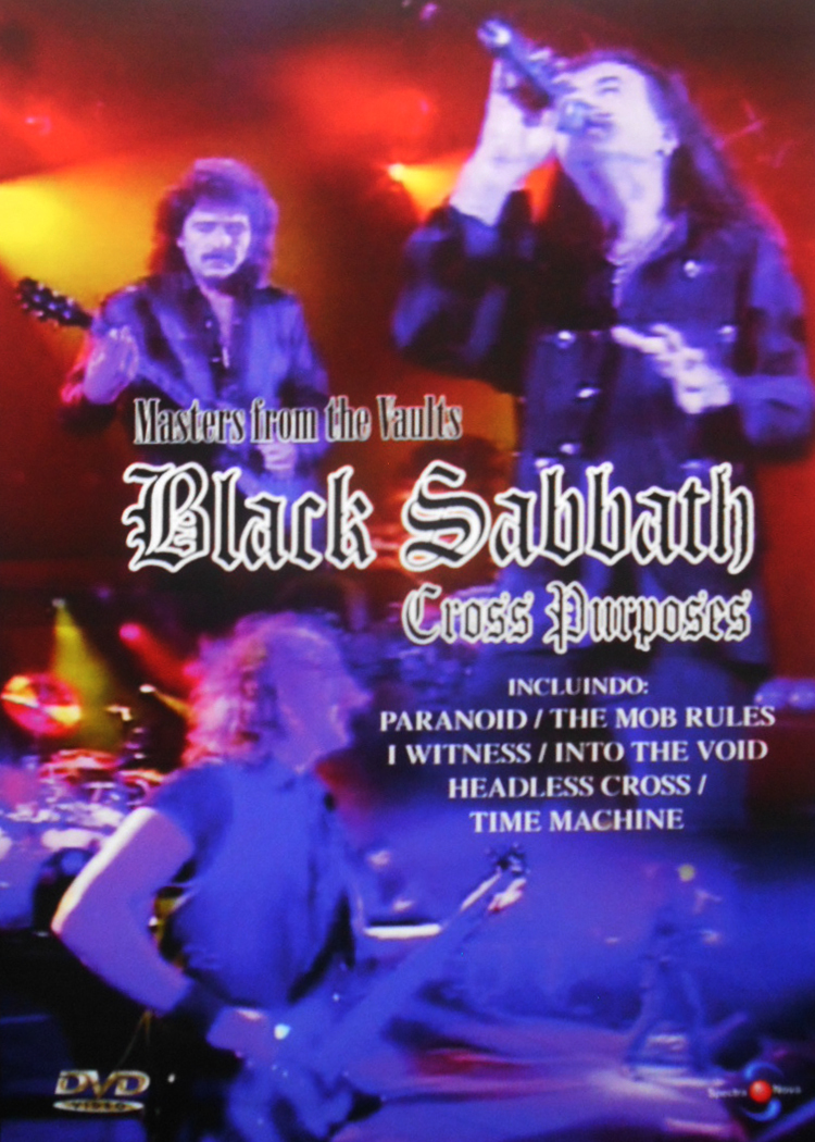 DVD - Black Sabbath - Cross Purposes Masters from the Vaults