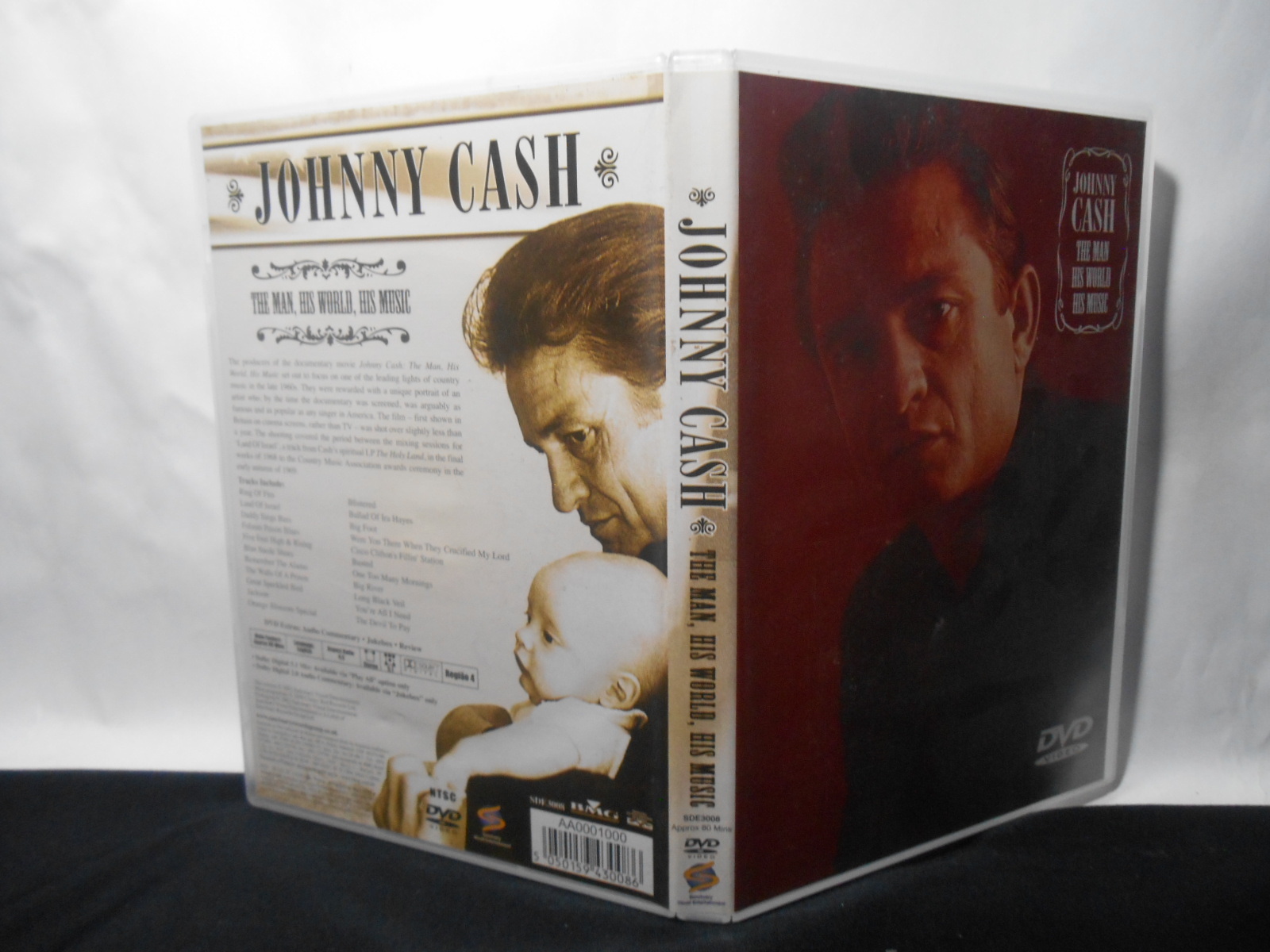 DVD - Johnny Cash - The Man his World his Music