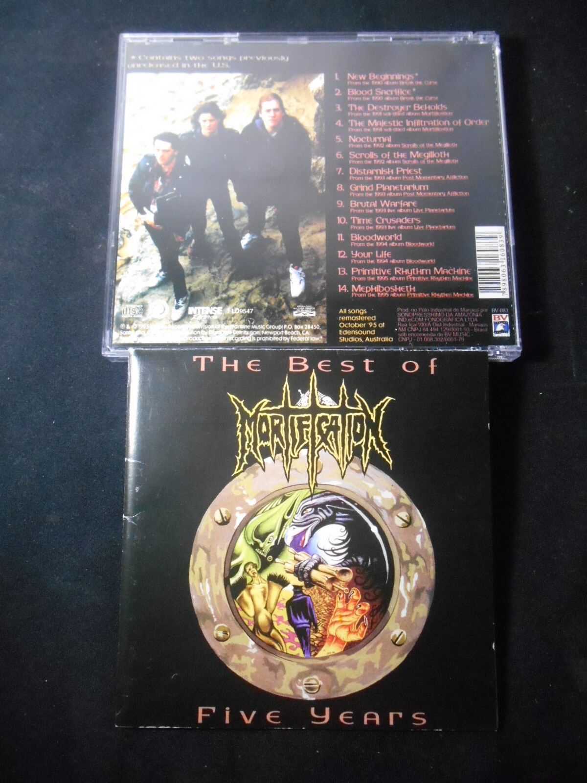 CD - Mortification - The Best Of Five Years