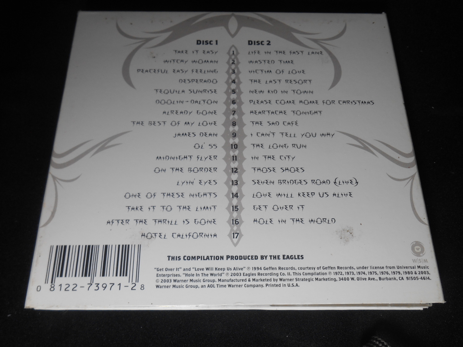 CD - Eagles - The Very Best Of (USA/Digipack/Duplo)