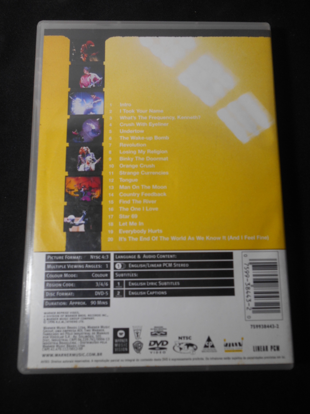 DVD - REM - Road Movie