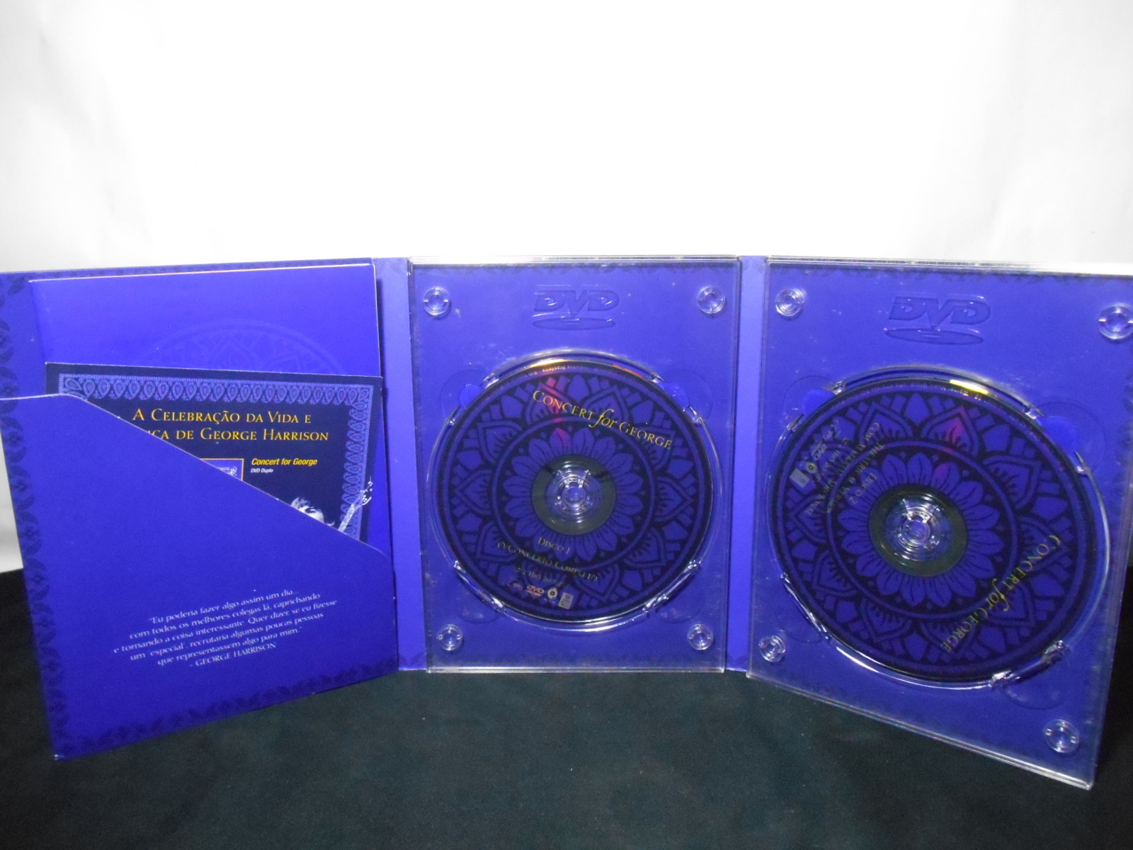 DVD - George Harrison - Concert for George (Duplo/Slipcase/Digipack)