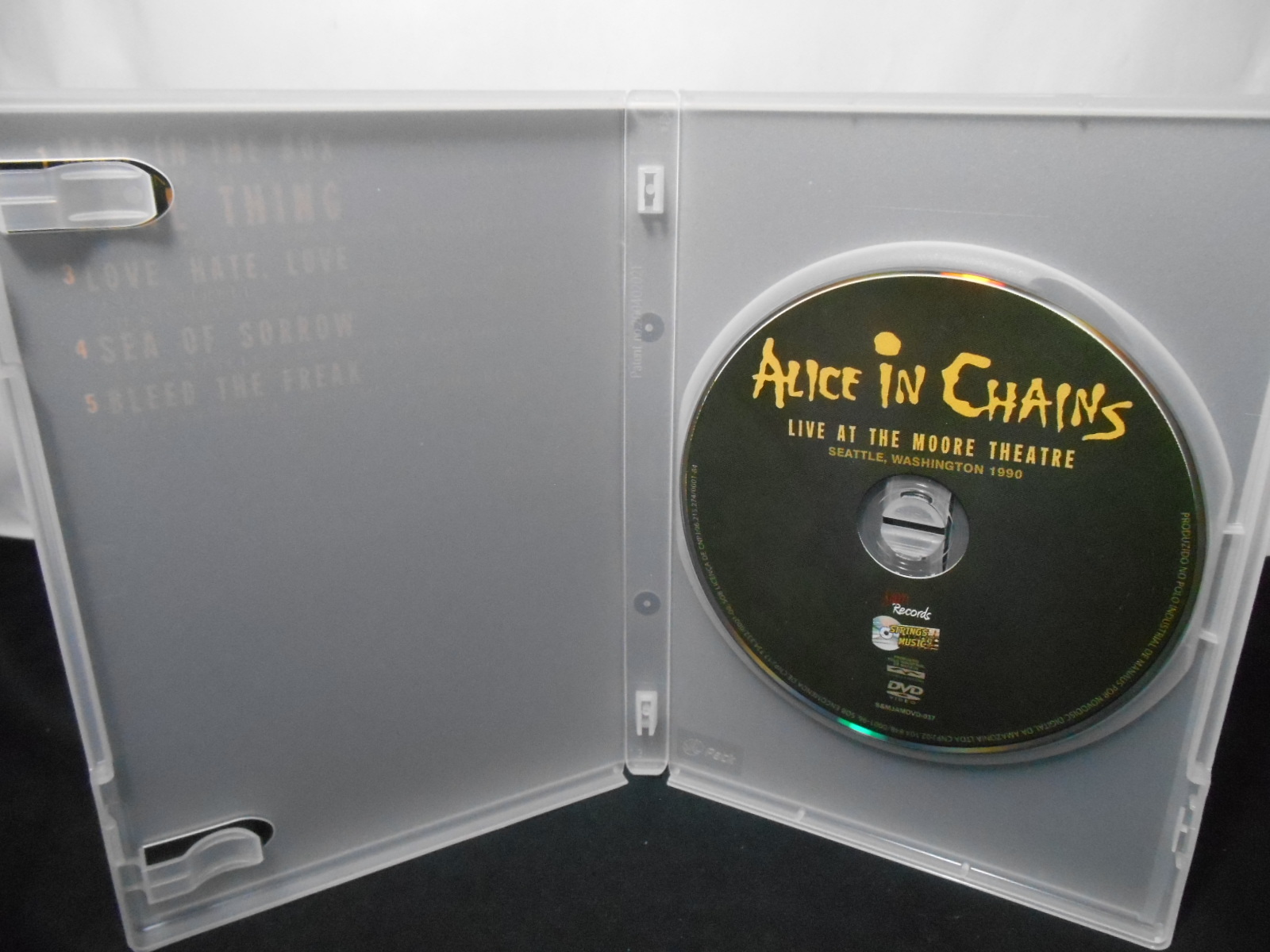 DVD - Alice in Chains - Live at the Moore Theatre