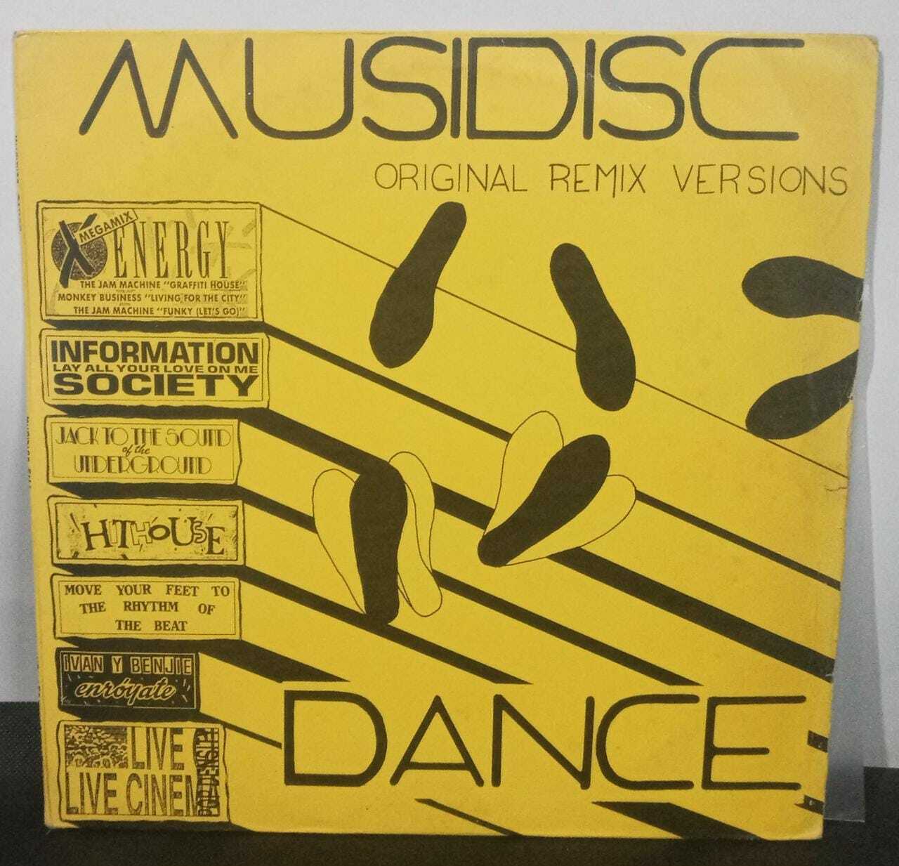 Vinil - Musidisc Dance - Original Remix Versions (Argentina)