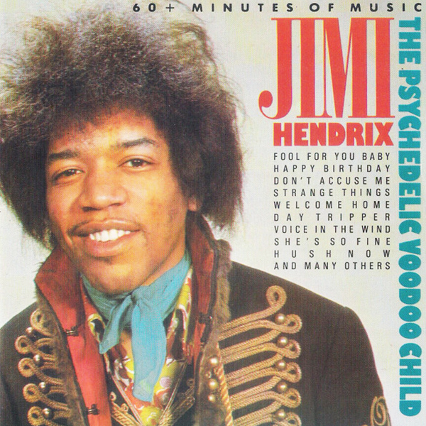 CD - Jimi Hendrix - The Psychedelic Voodoo Child
