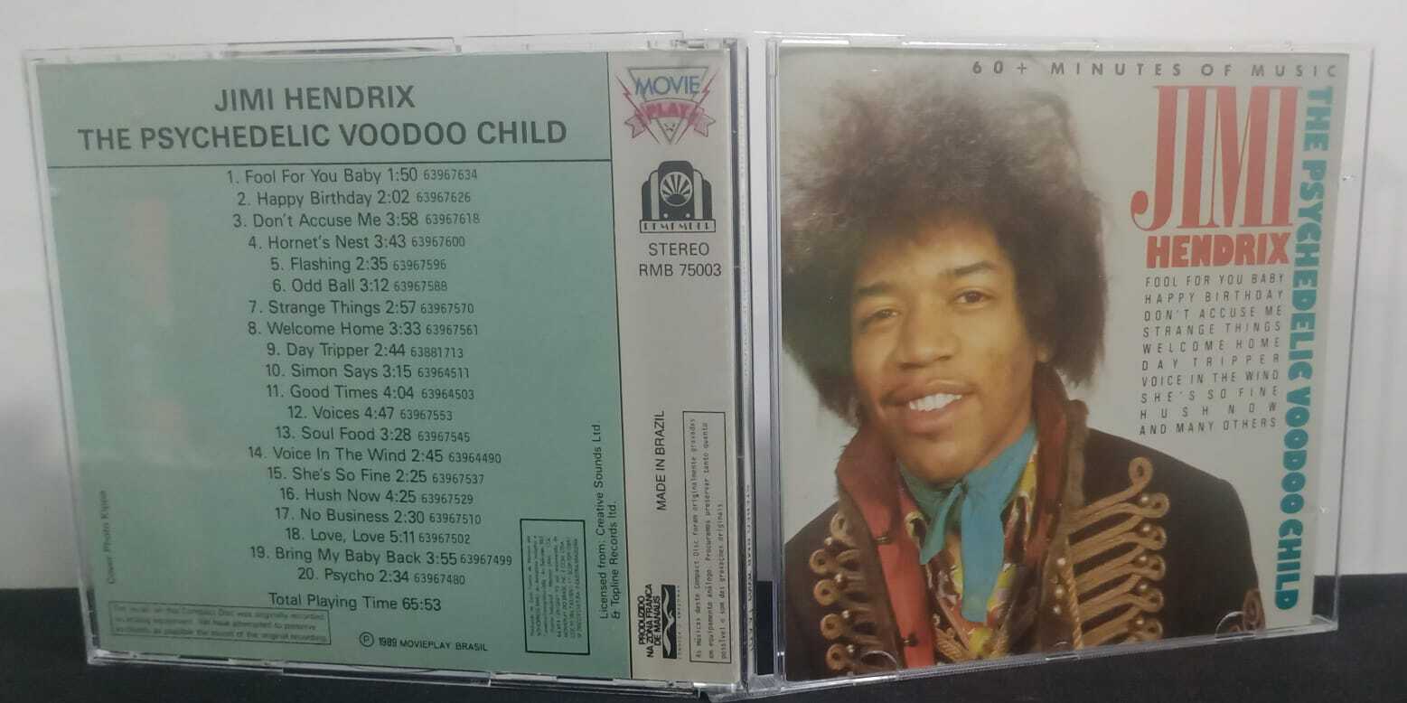 CD - Jimi Hendrix - The Psychedelic Voodoo Child