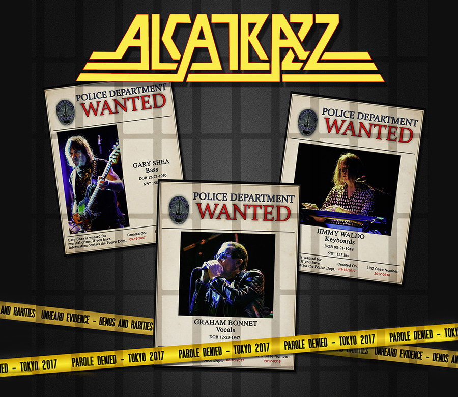 CD - Alcatrazz - Parole Denied Tokyo 2017 (Lacrado/2CDs+DVD)