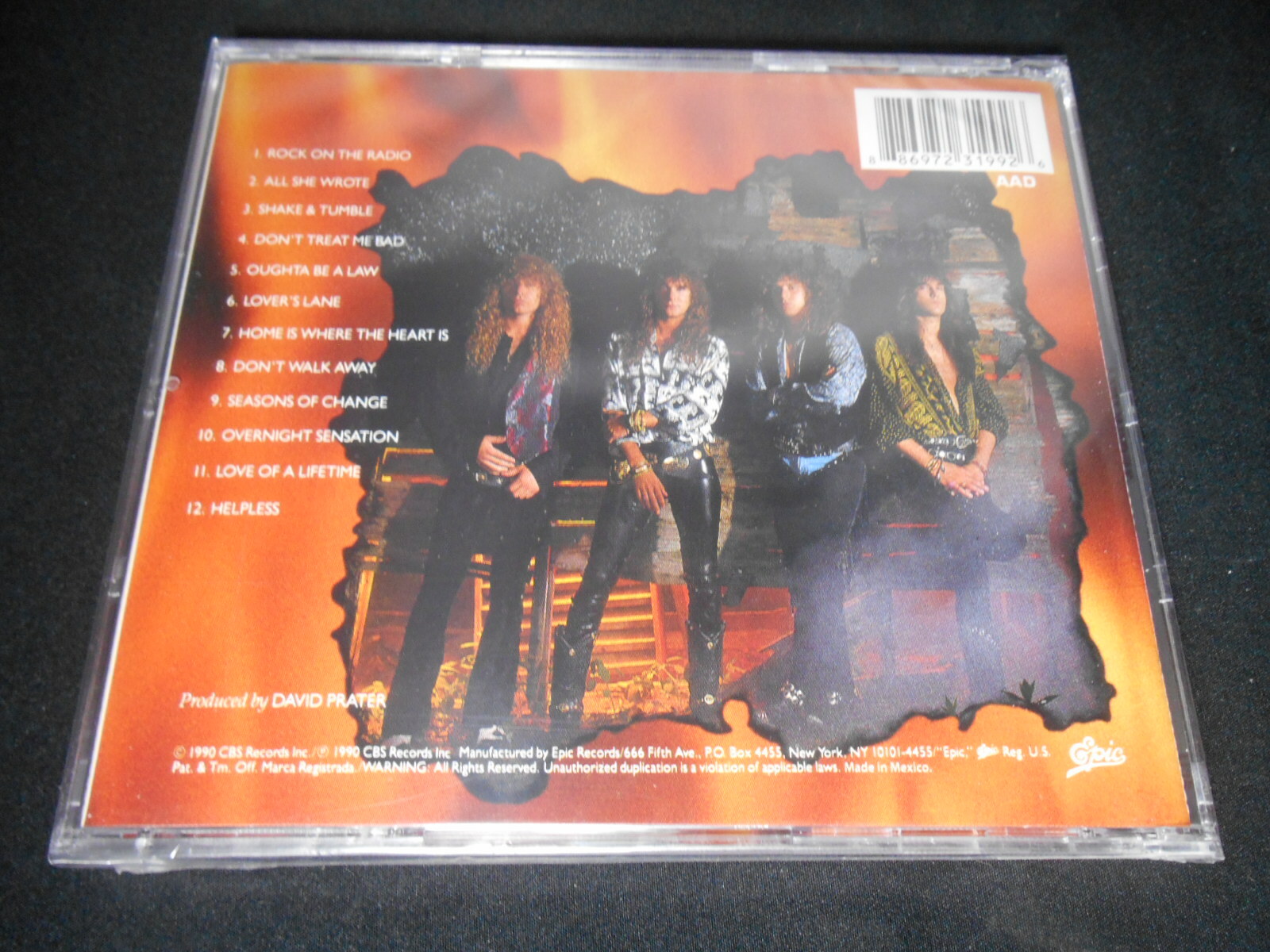 CD - Firehouse - 1990 (Lacrado/USA)