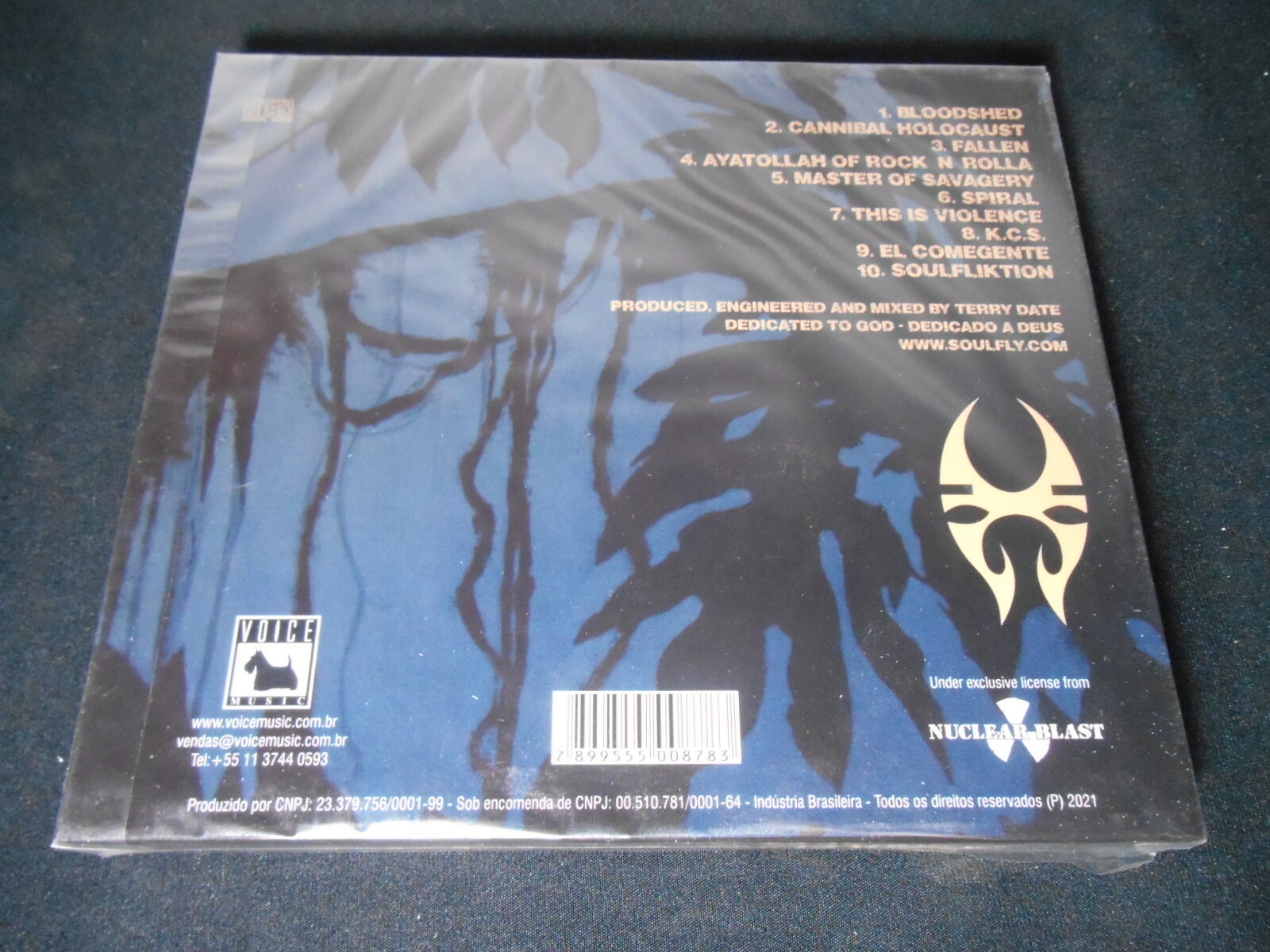 CD - Soulfly - Savages (Lacrado)