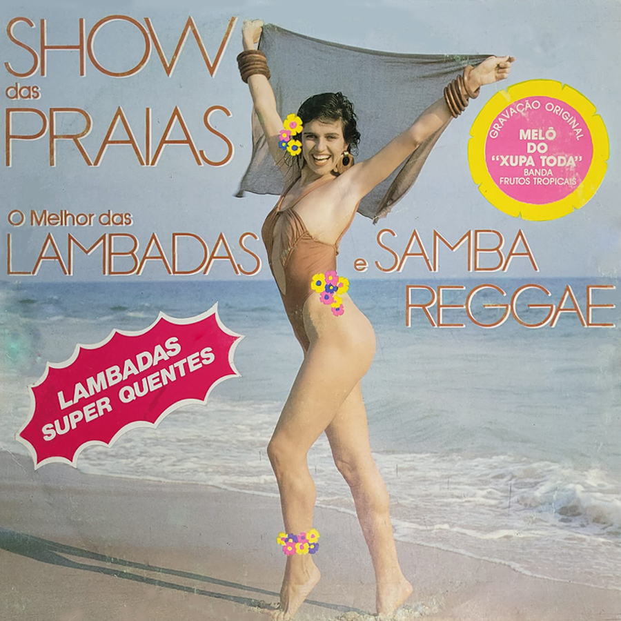 Vinil - Show das Praias - O Melhor das Lambadas e Samba Reggae