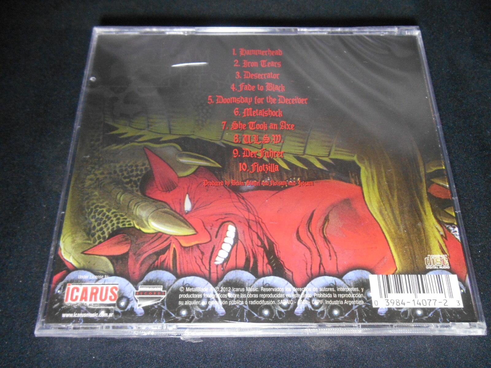 CD - Flotsam and Jetsam - Doomsda for the Deceiver (IMP/Lacrado)